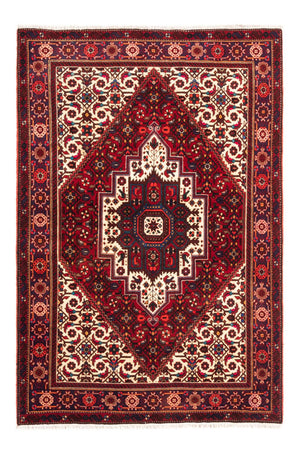 Tapis persan - Nomadic - 146 x 102 cm - rouge