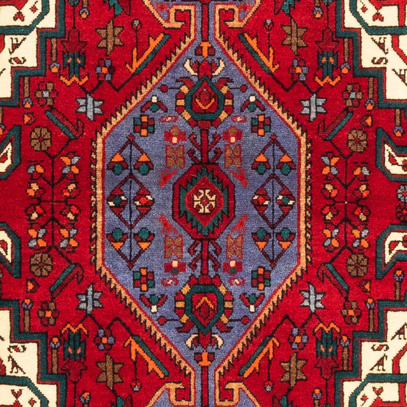 Tapis persan - Nomadic - 148 x 107 cm - rouge