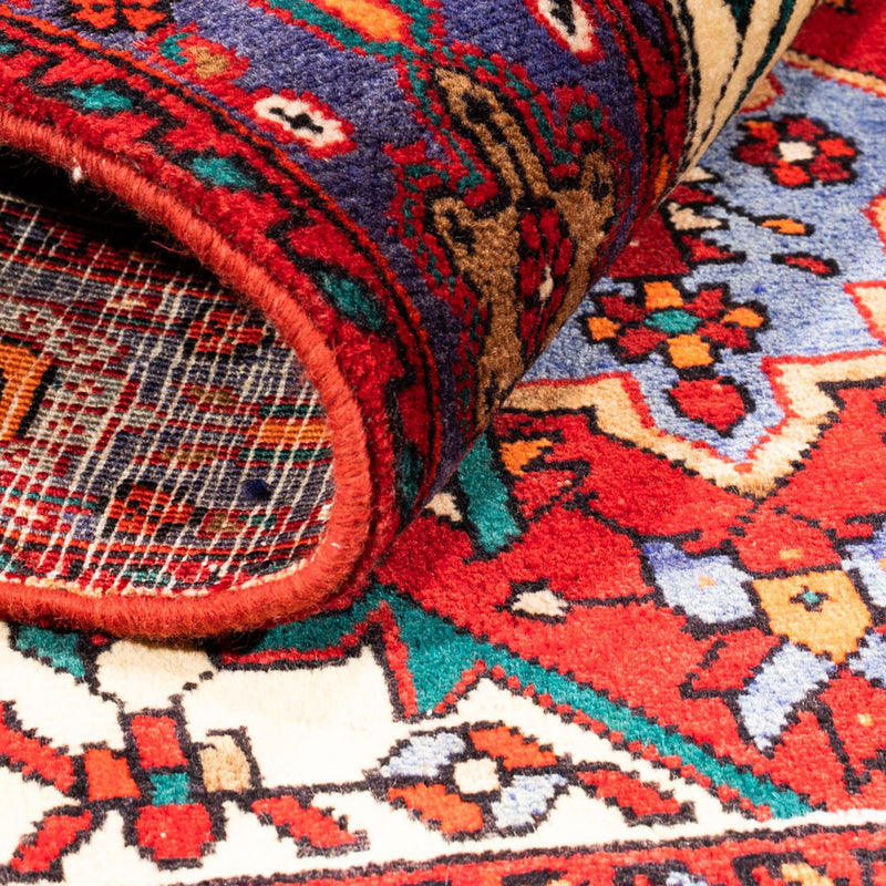 Tapis persan - Nomadic - 148 x 107 cm - rouge