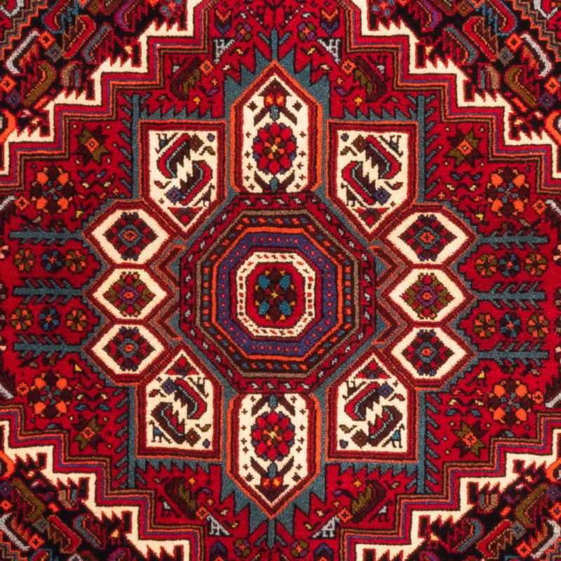 Tapis persan - Nomadic - 150 x 101 cm - rouge