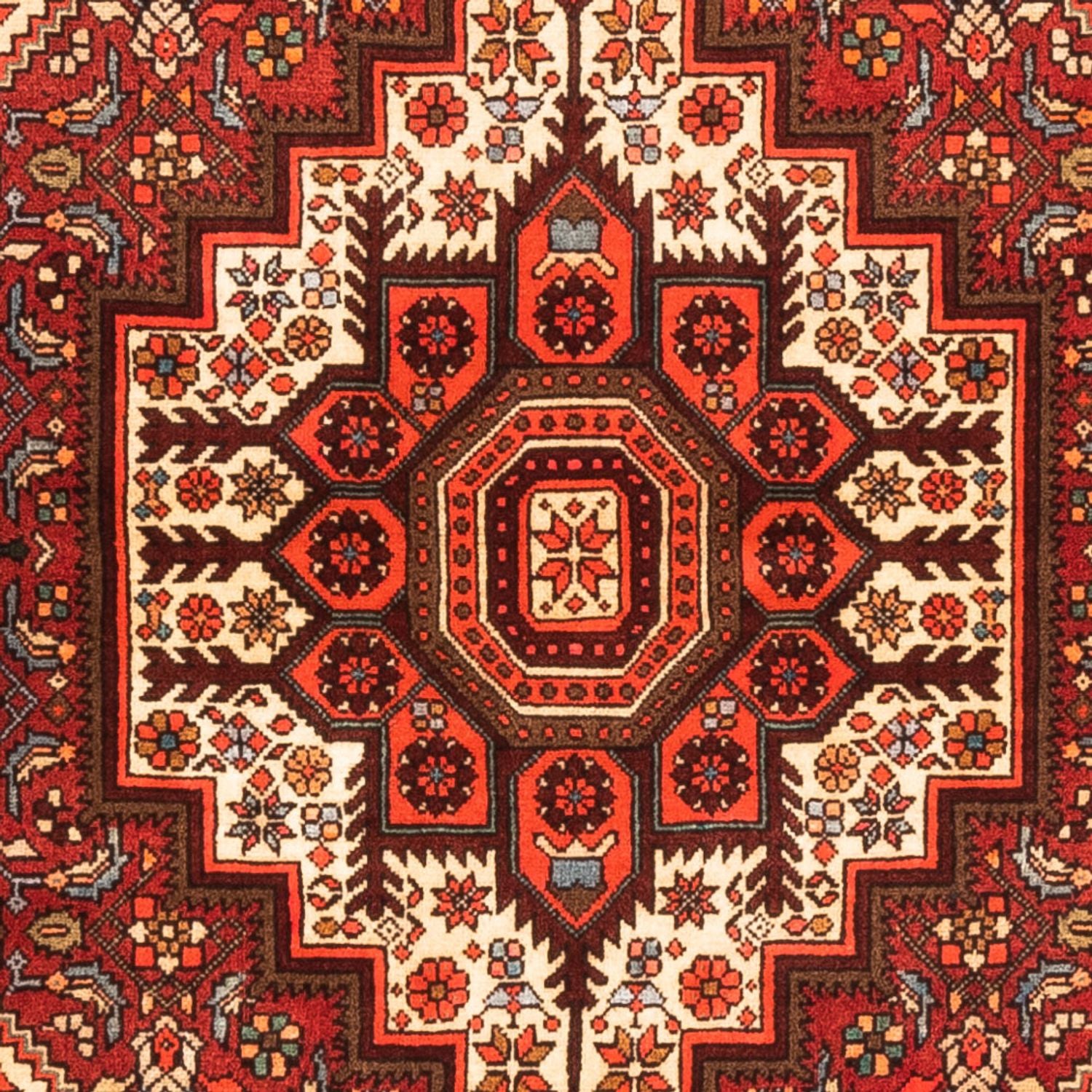 Tapis persan - Nomadic - 148 x 96 cm - rouge