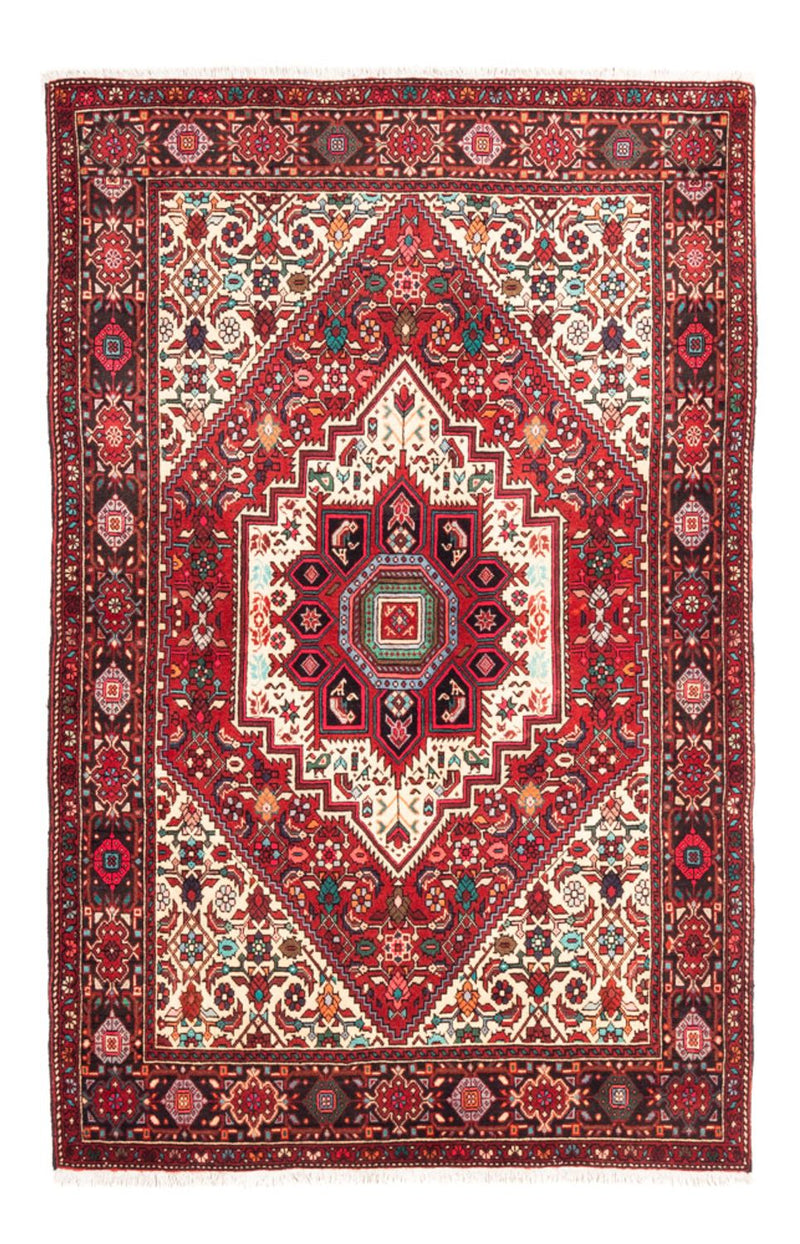 Tapis persan - Nomadic - 152 x 102 cm - rouge