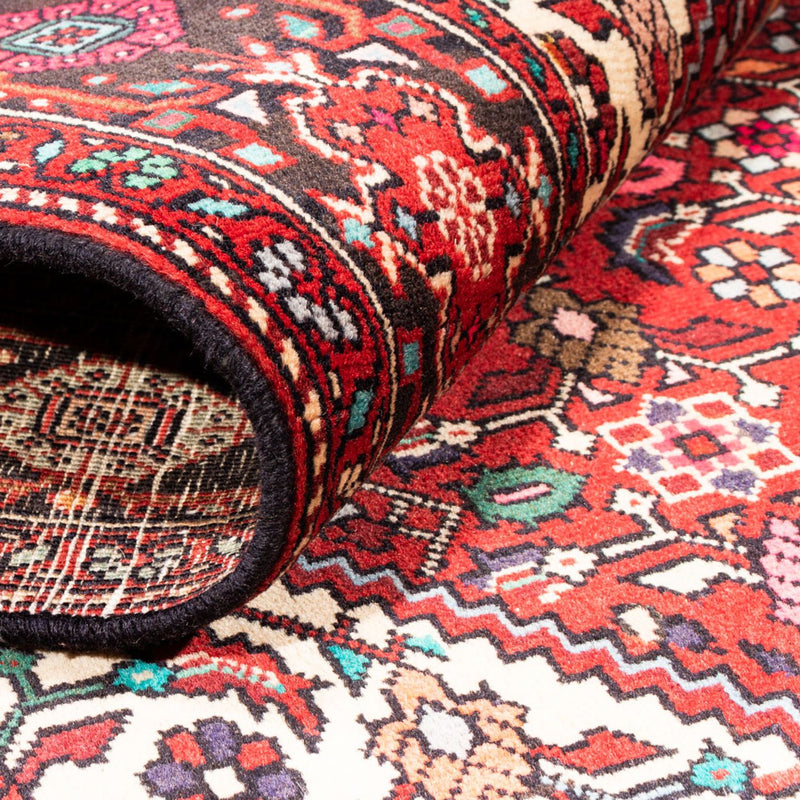 Tapis persan - Nomadic - 152 x 102 cm - rouge