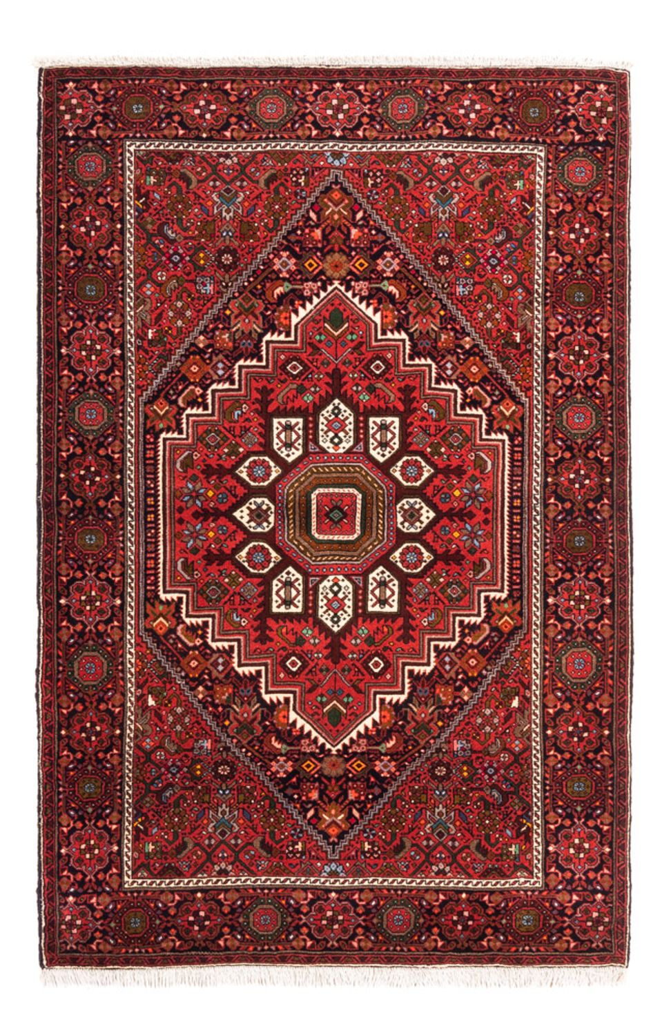 Tapis persan - Nomadic - 155 x 103 cm - rouge