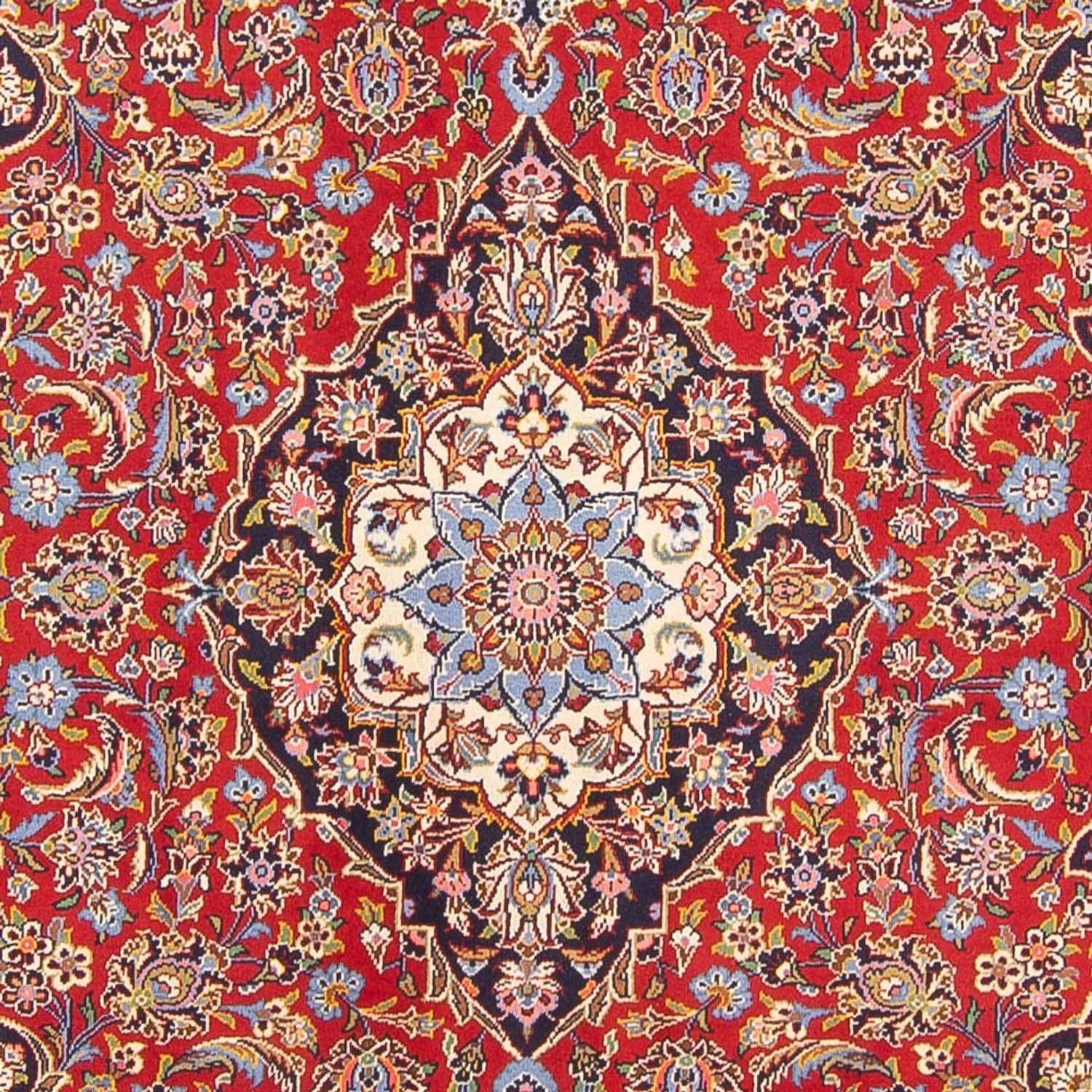 Tapis persan - Keshan - 280 x 190 cm - rouge