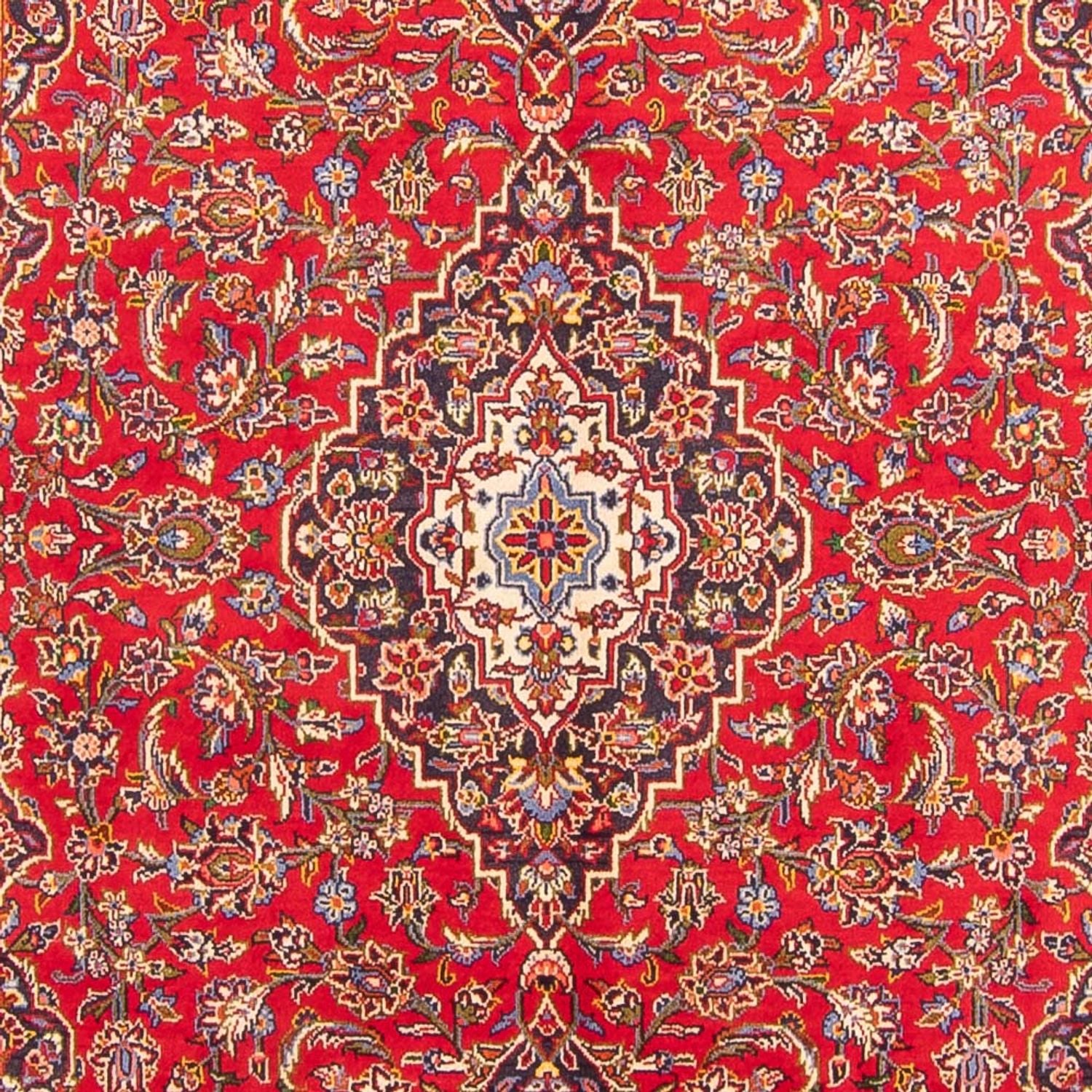 Tapis persan - Keshan - 288 x 200 cm - rouge