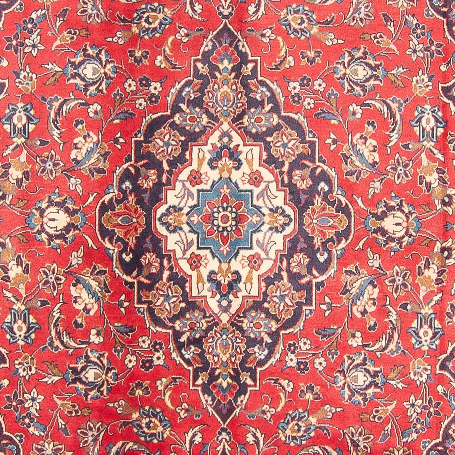 Tapis persan - Keshan - 303 x 191 cm - rouge
