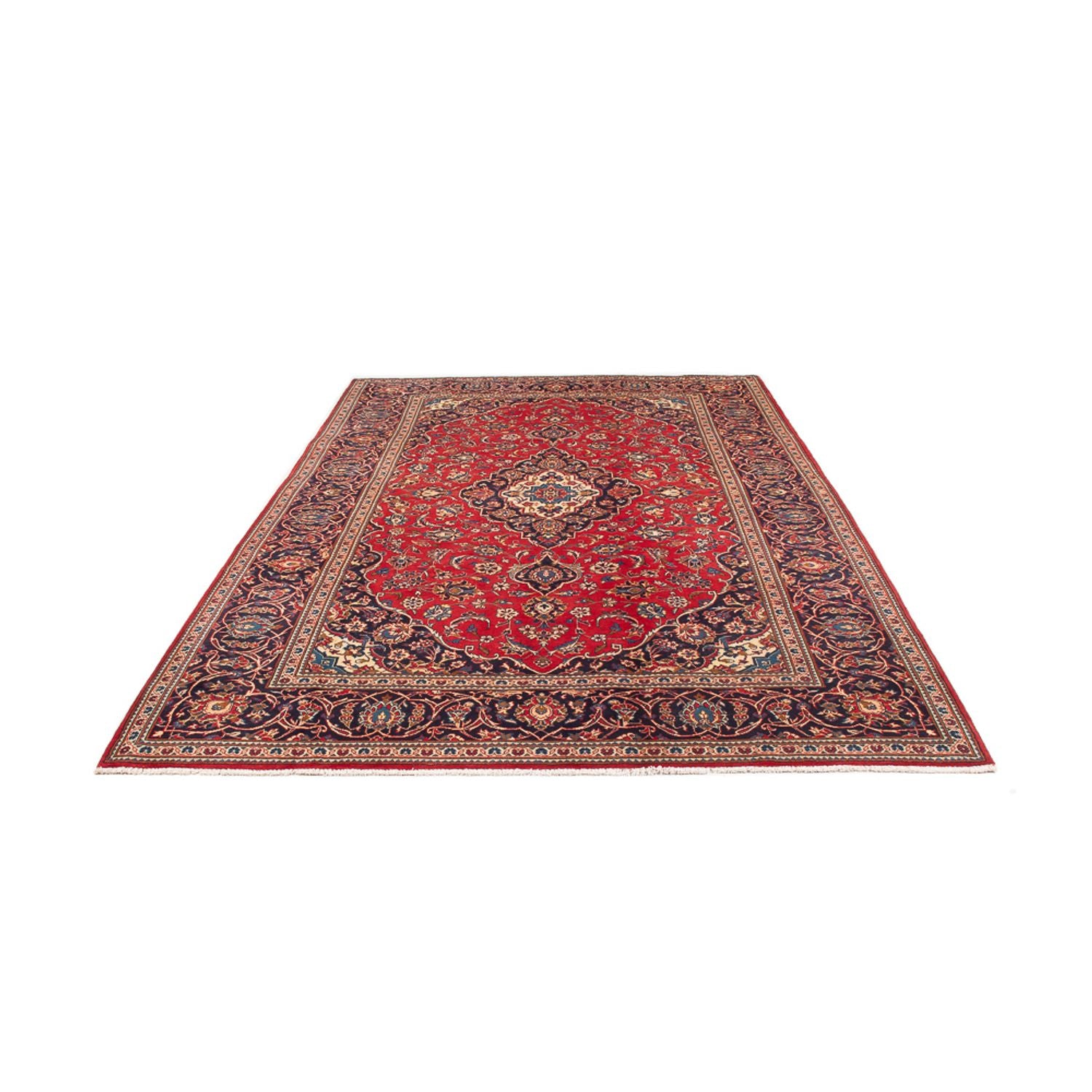 Tapis persan - Keshan - 303 x 191 cm - rouge
