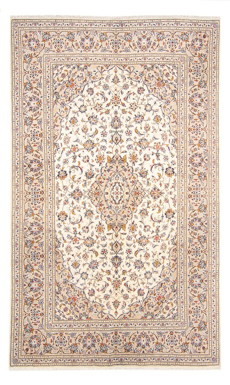 Tapis persan - Keshan - 300 x 194 cm - crème