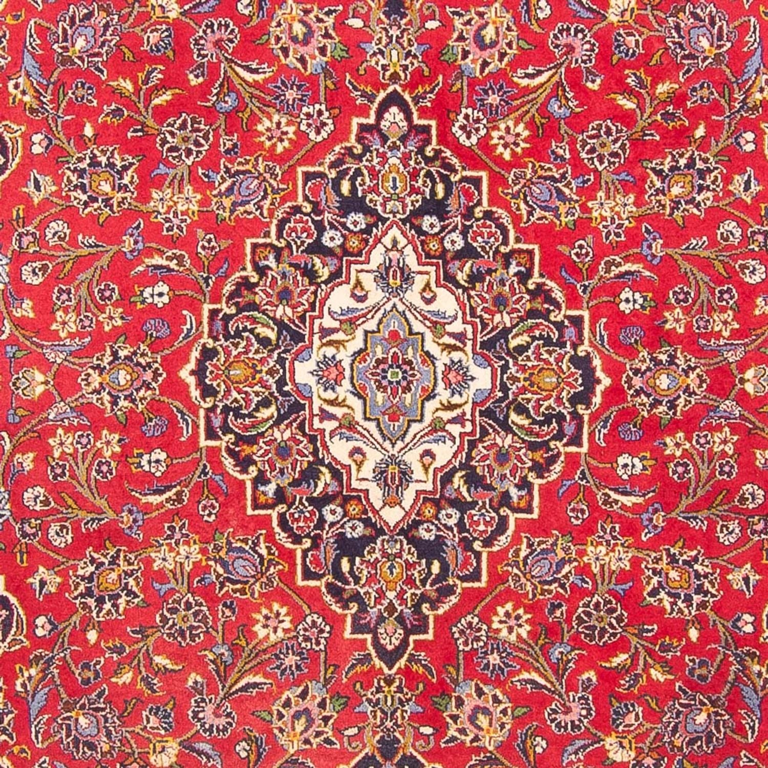 Tapis persan - Keshan - 295 x 198 cm - rouge