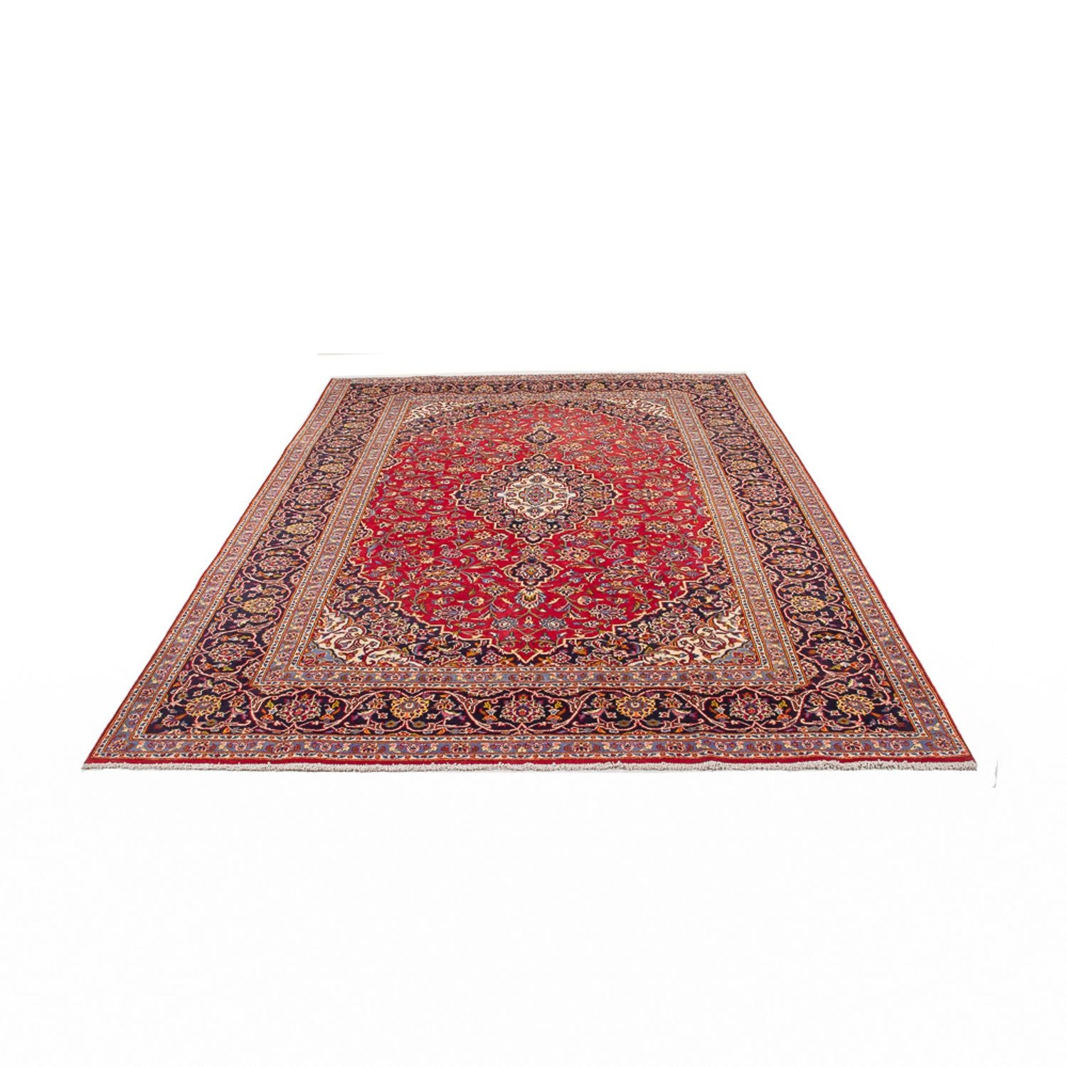 Tapis persan - Keshan - 295 x 198 cm - rouge