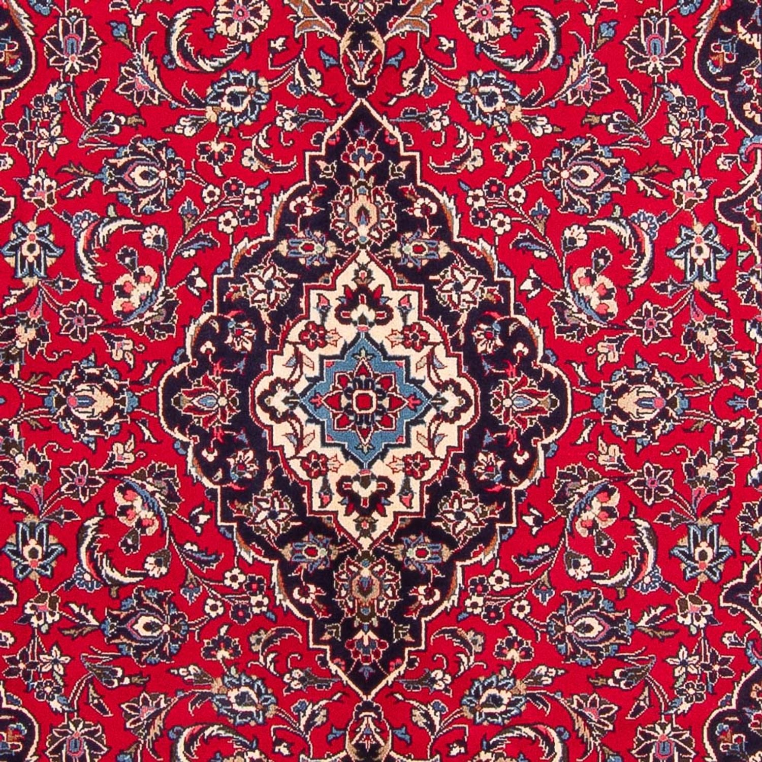 Tapis persan - Keshan - 297 x 197 cm - rouge