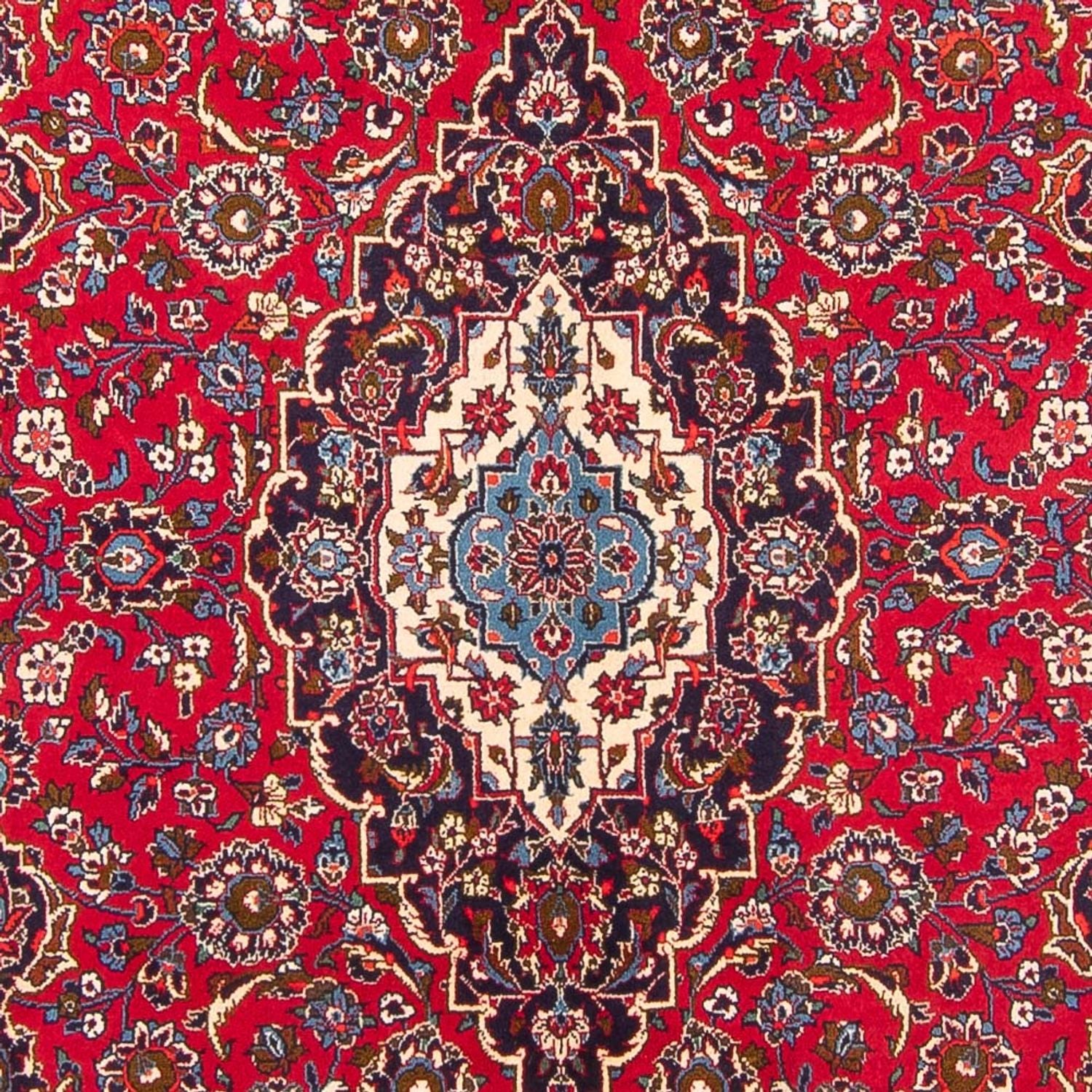 Tapis persan - Keshan - 300 x 195 cm - rouge