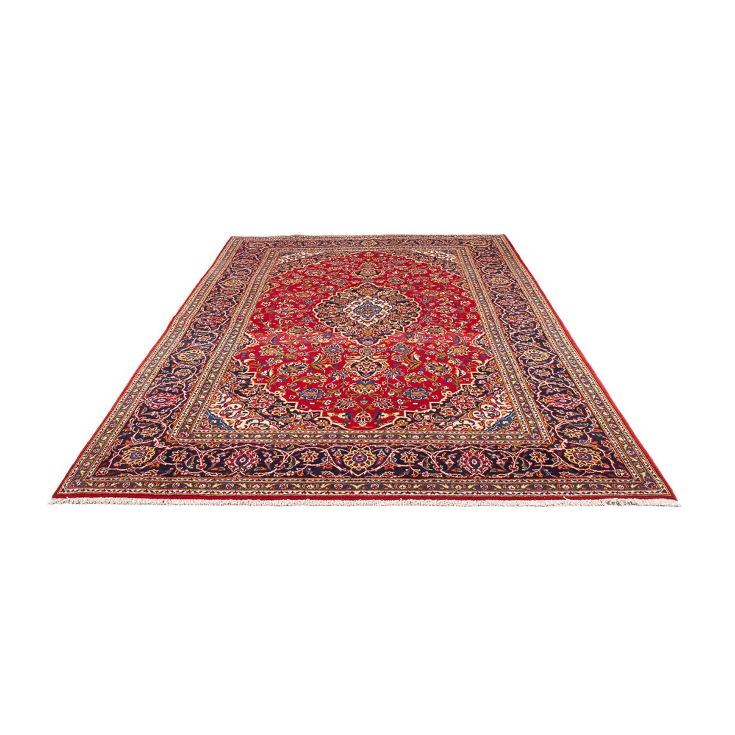 Tapis persan - Keshan - 305 x 192 cm - rouge
