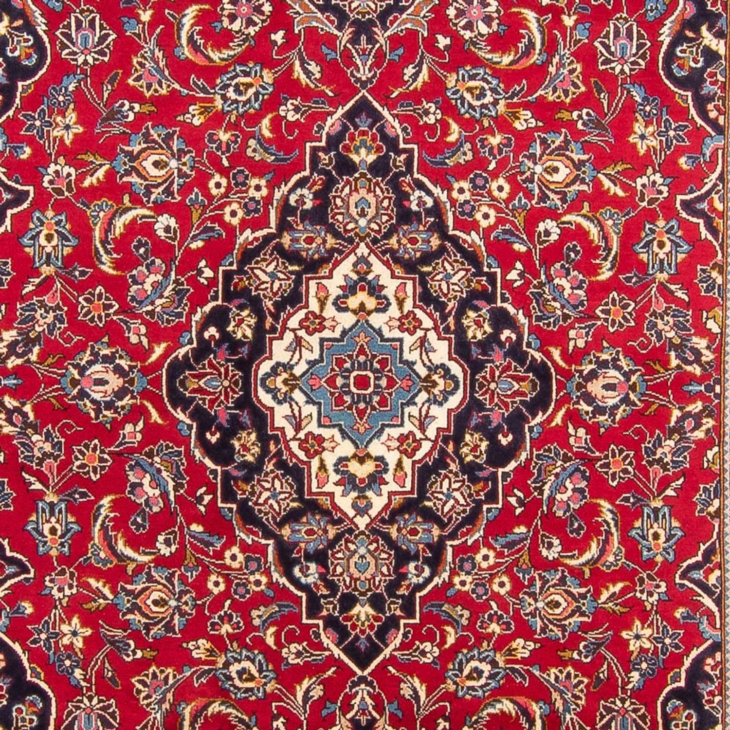 Tapis persan - Keshan - 295 x 200 cm - rouge