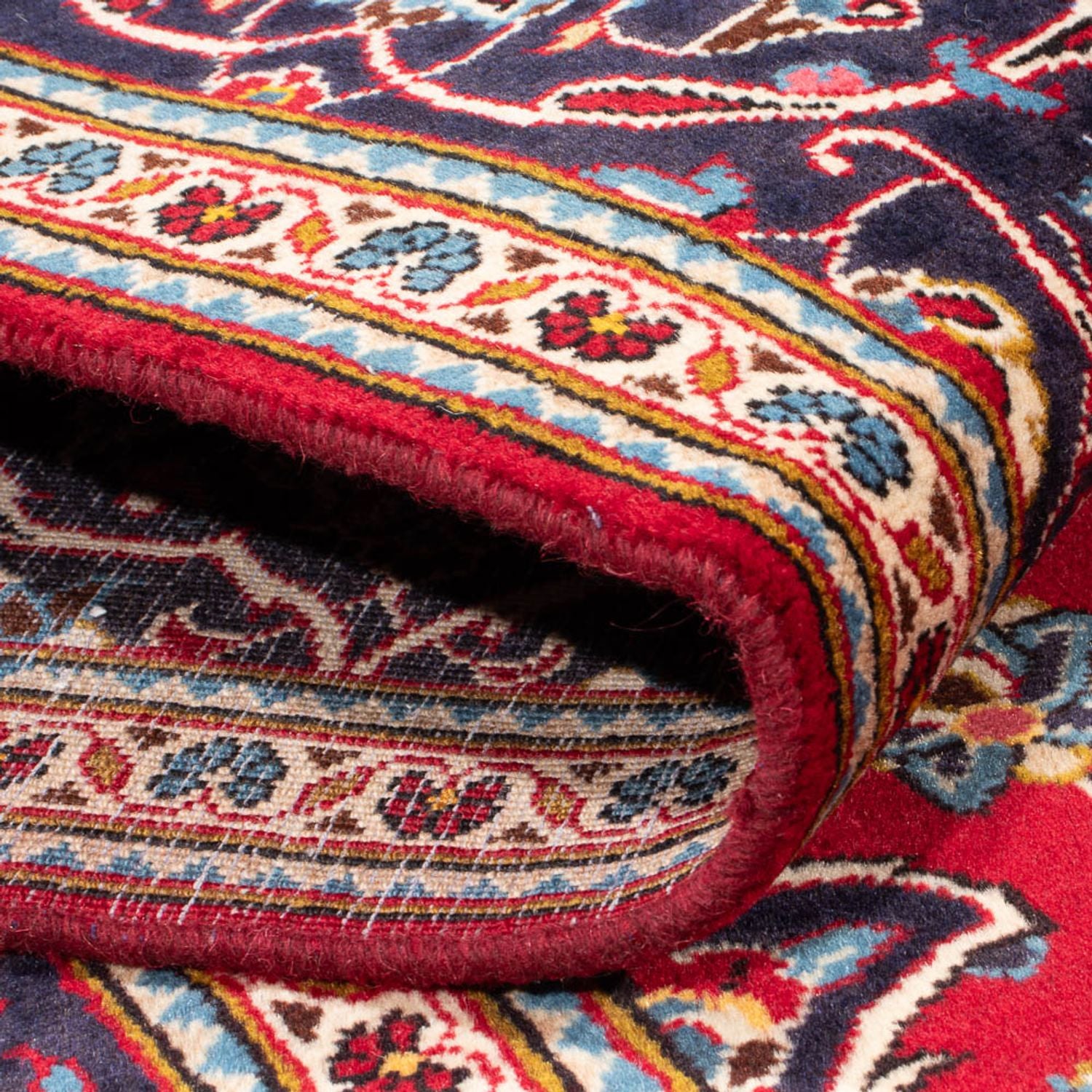 Tapis persan - Keshan - 295 x 200 cm - rouge