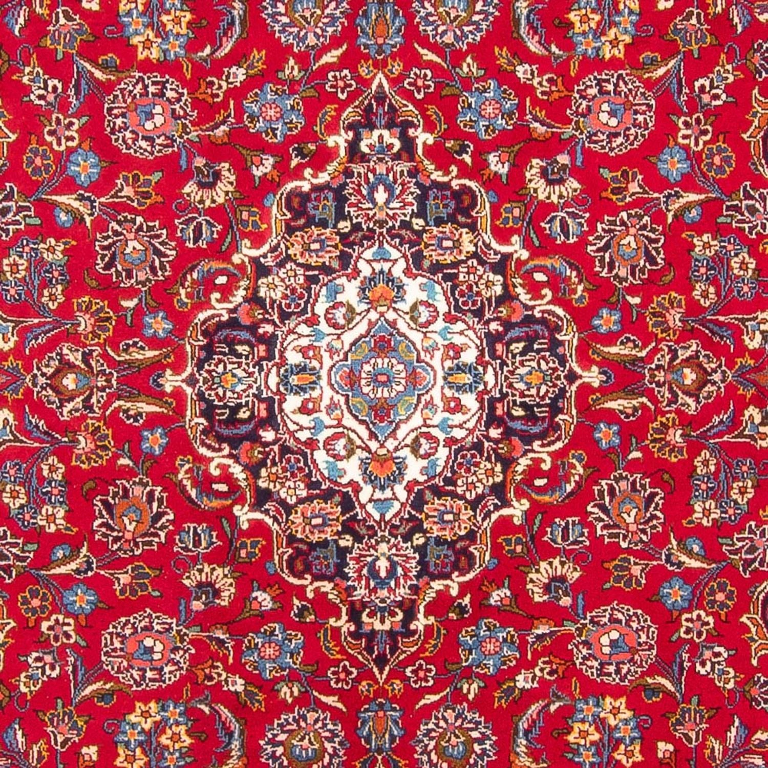 Tapis persan - Keshan - 300 x 197 cm - rouge