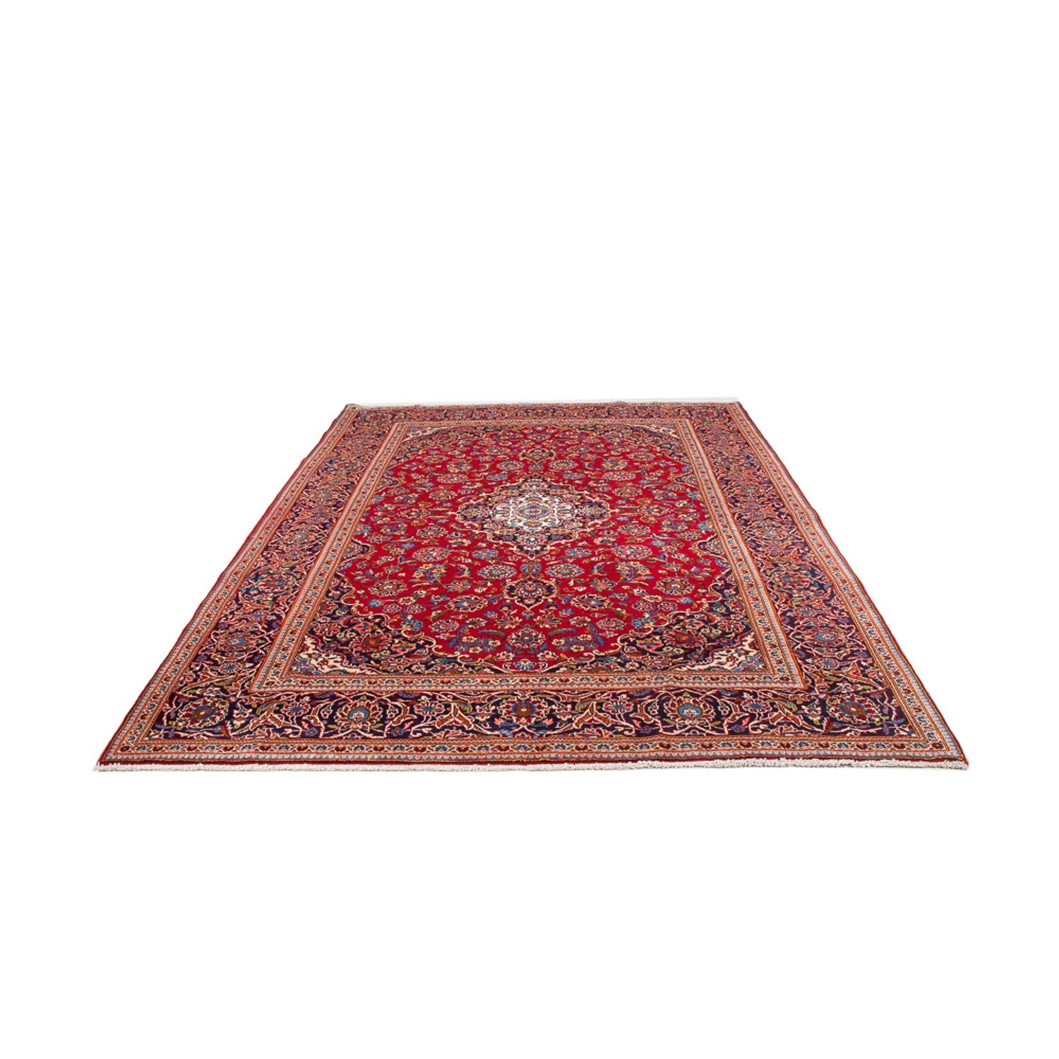 Tapis persan - Keshan - 300 x 197 cm - rouge