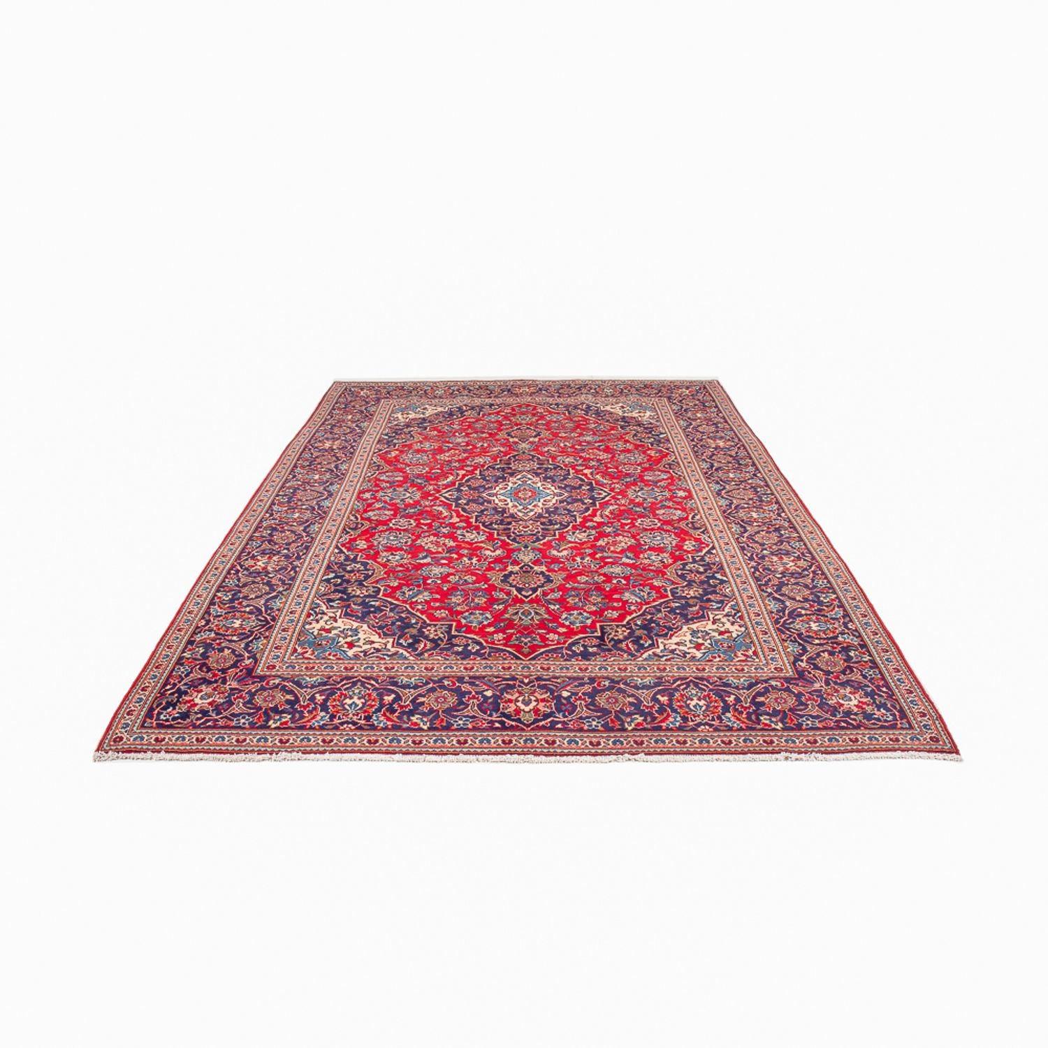 Tapis persan - Keshan - 297 x 200 cm - rouge