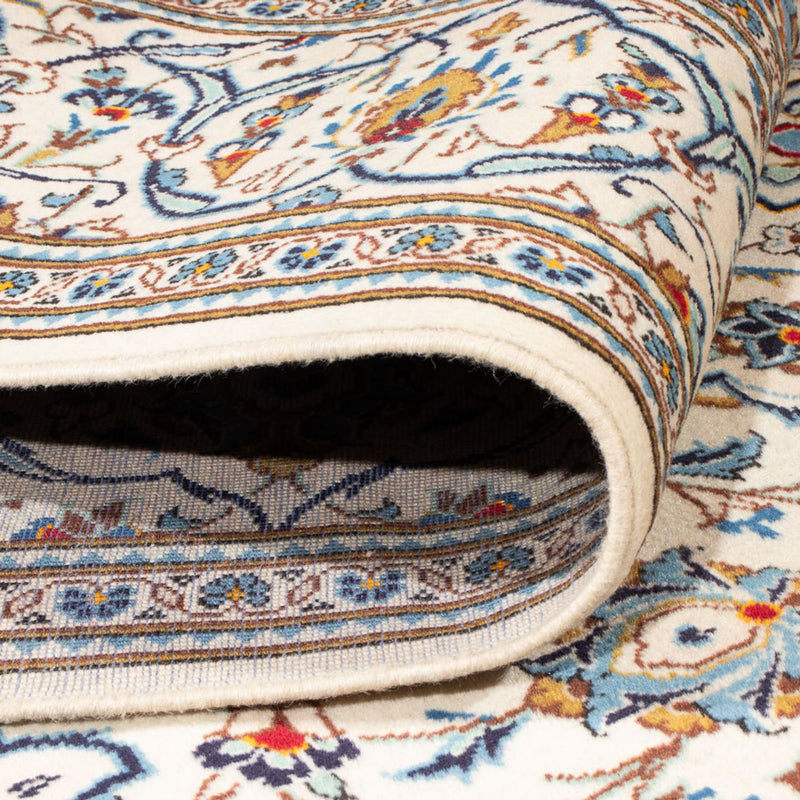 Tapis persan - Keshan - 304 x 196 cm - crème