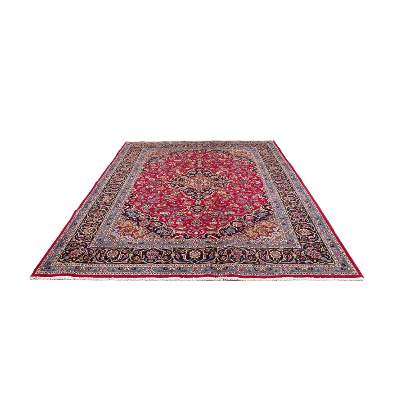 Tapis persan - Keshan - 298 x 200 cm - rouge