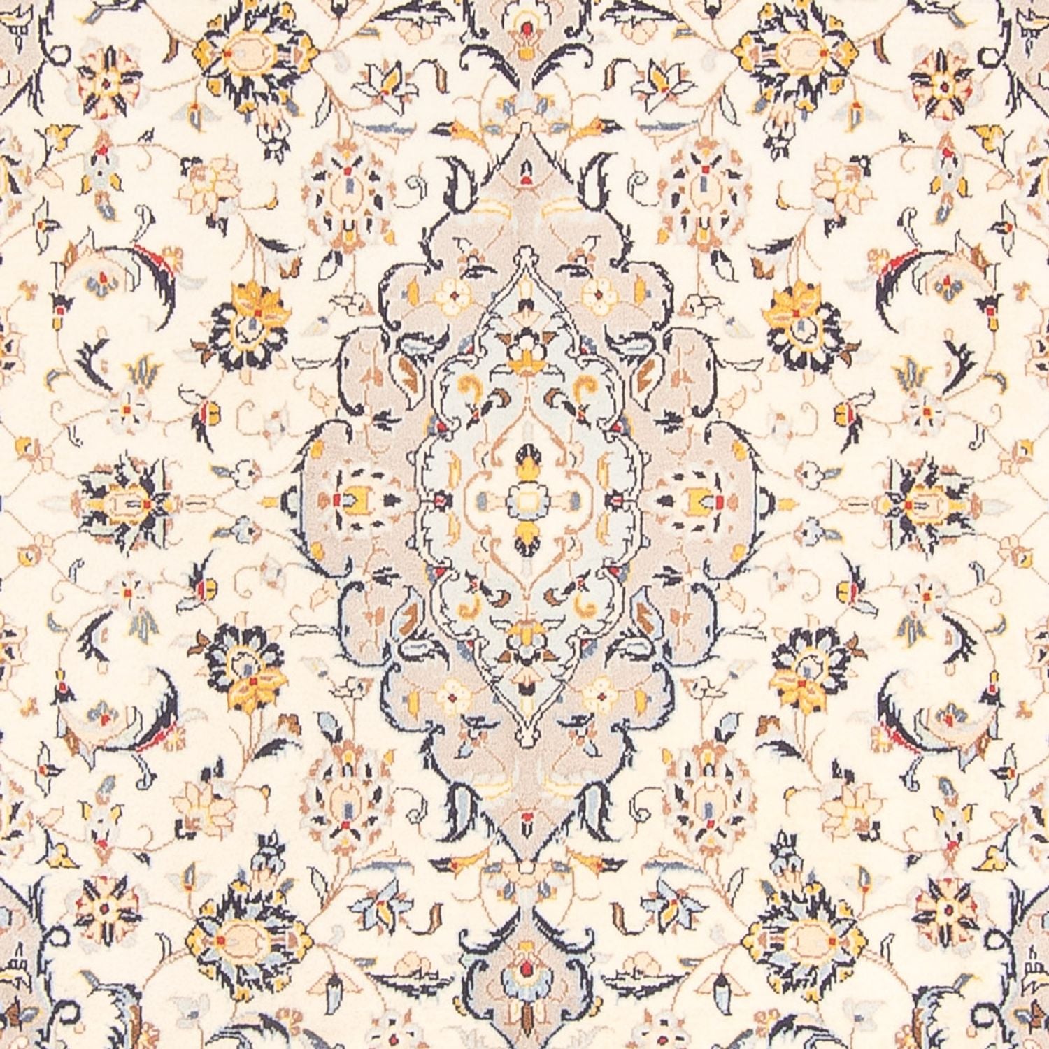 Tapis persan - Keshan - 300 x 200 cm - crème