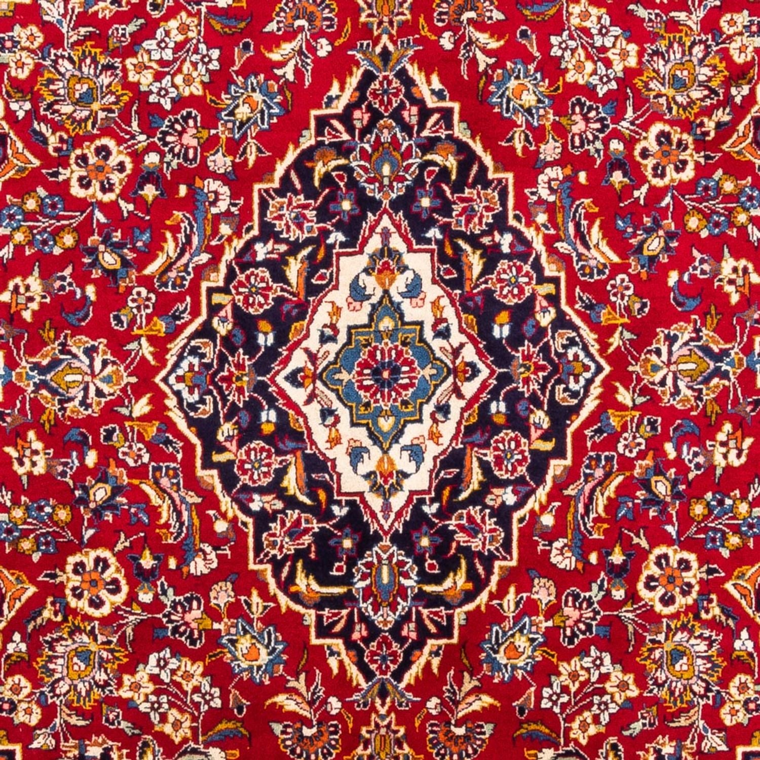 Tapis persan - Keshan - 303 x 198 cm - rouge