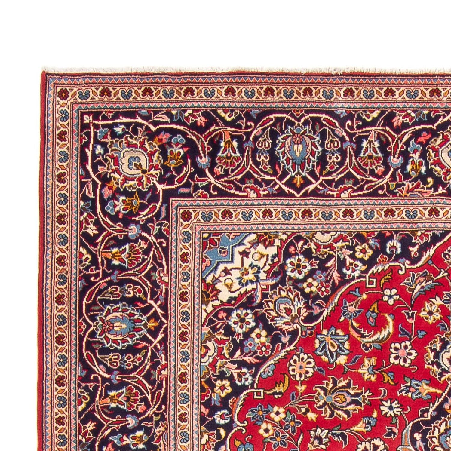 Tapis persan - Keshan - 300 x 200 cm - rouge