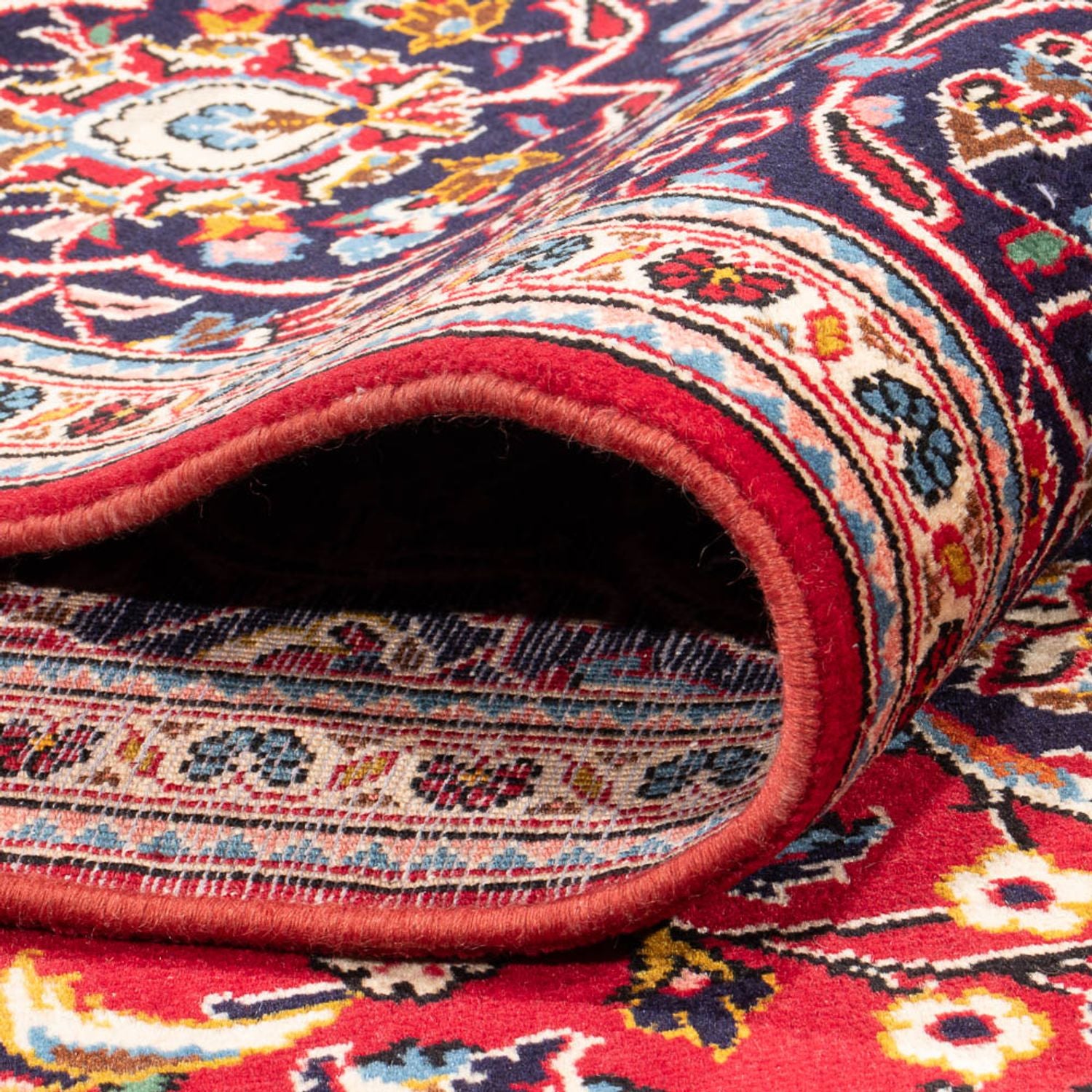 Tapis persan - Keshan - 300 x 200 cm - rouge