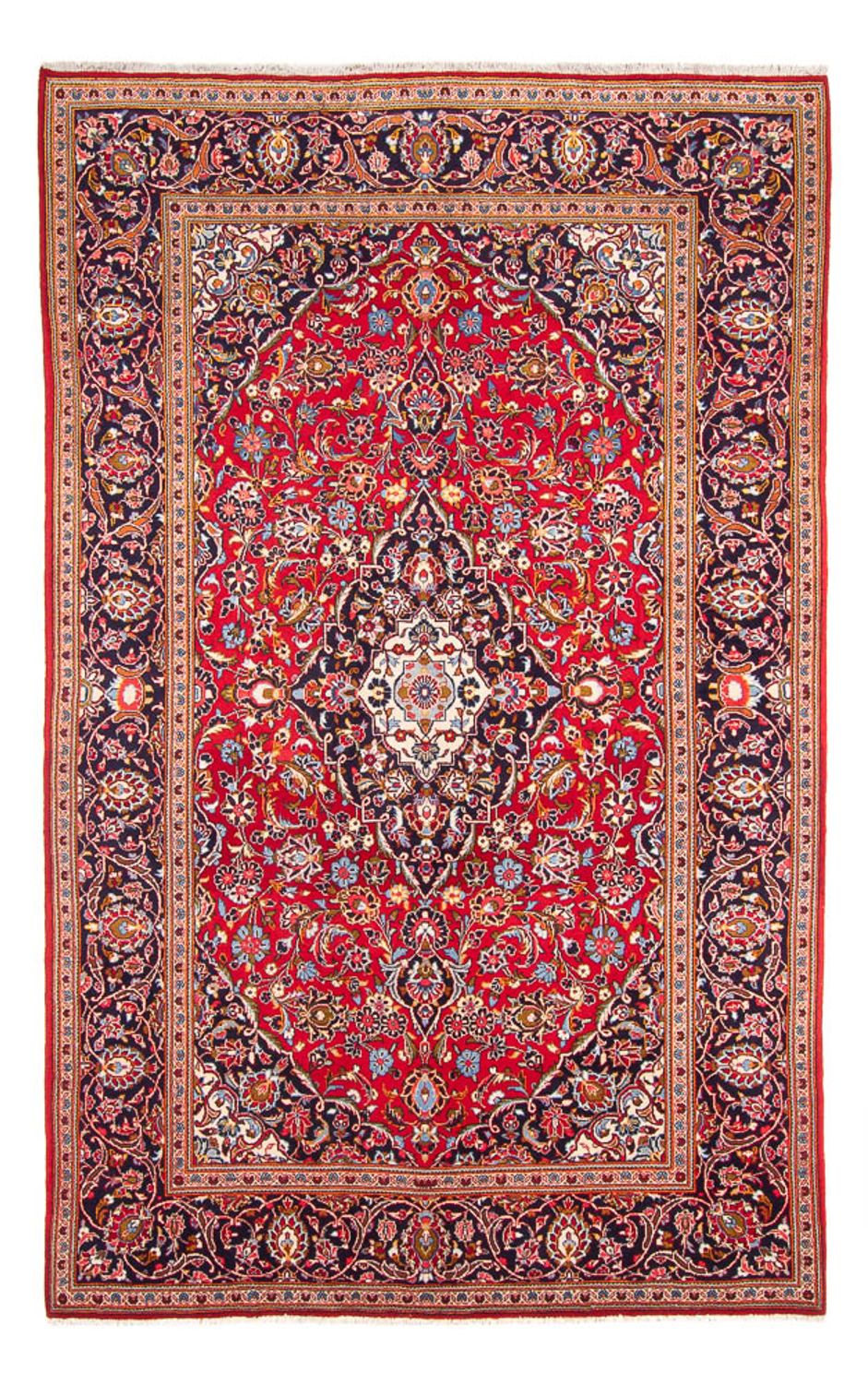 Tapis persan - Keshan - 300 x 200 cm - rouge