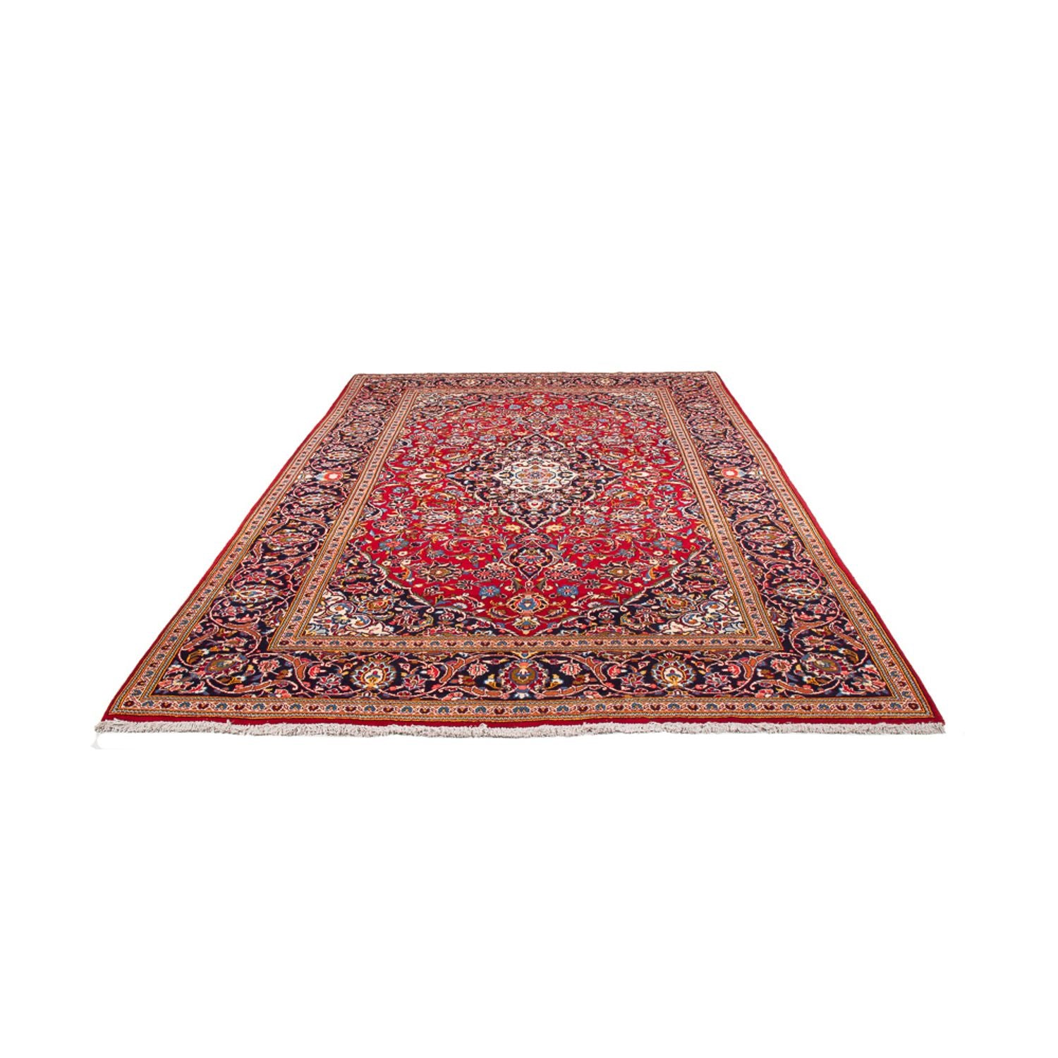 Tapis persan - Keshan - 300 x 200 cm - rouge