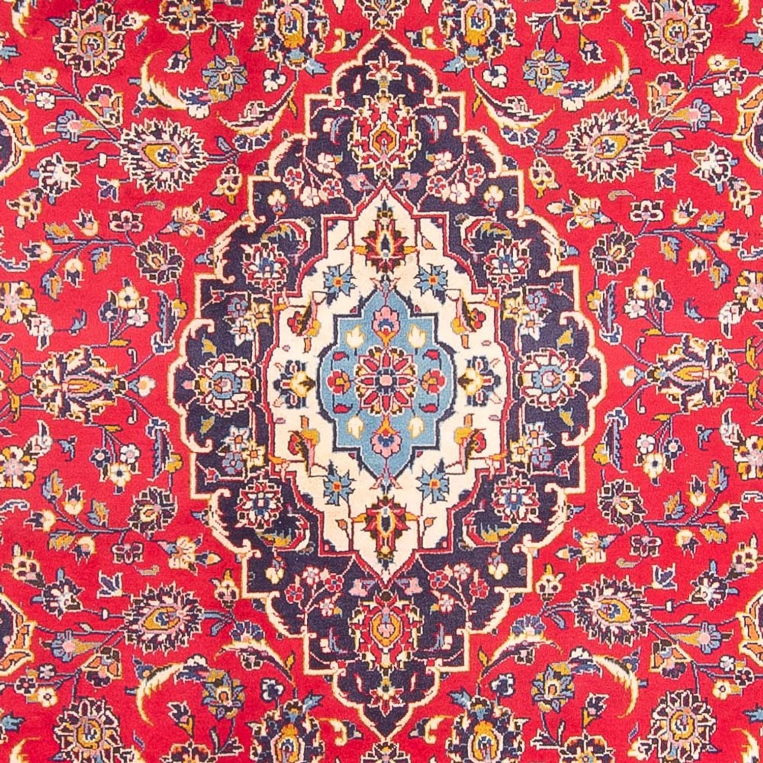 Tapis persan - Keshan - 300 x 200 cm - rouge