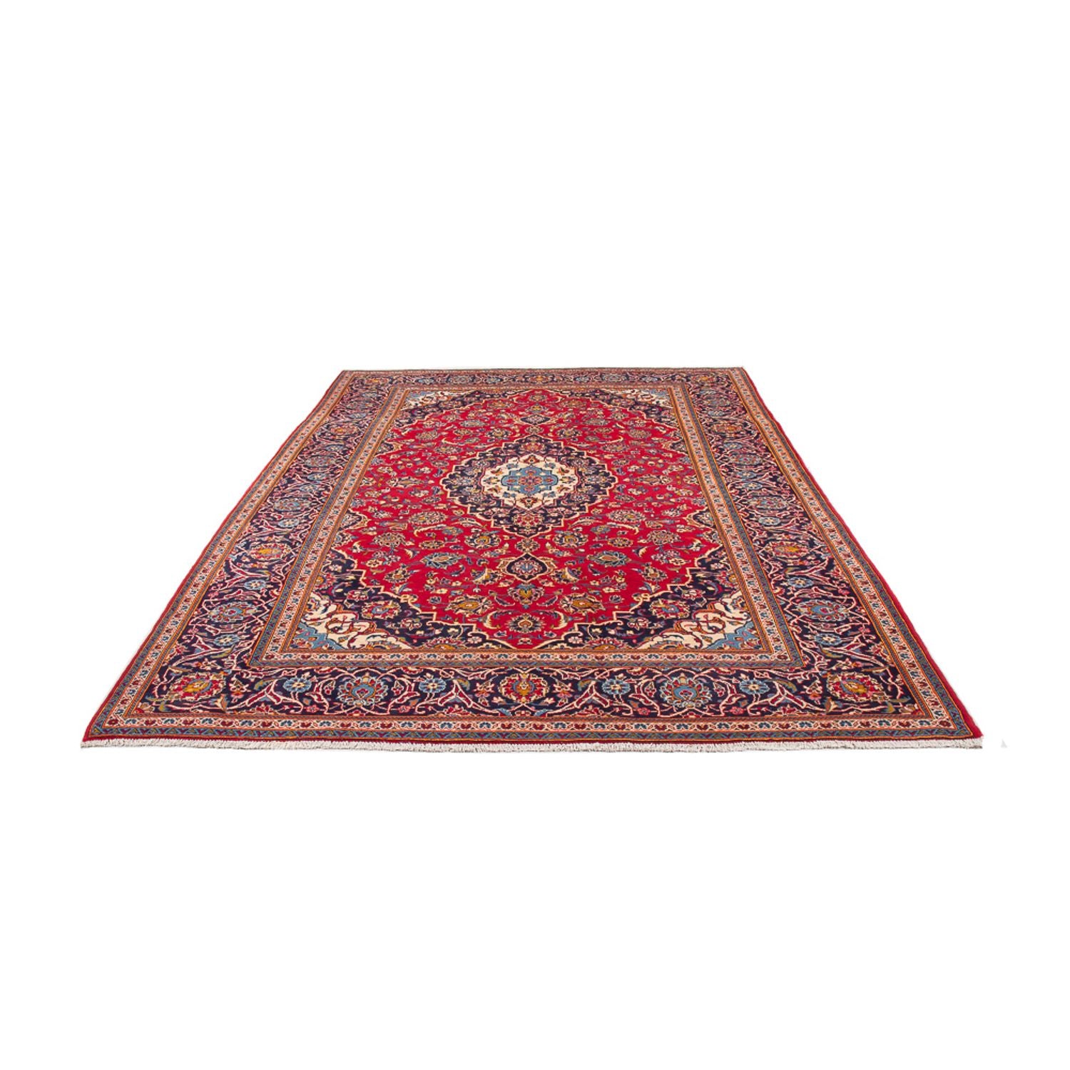 Tapis persan - Keshan - 300 x 200 cm - rouge