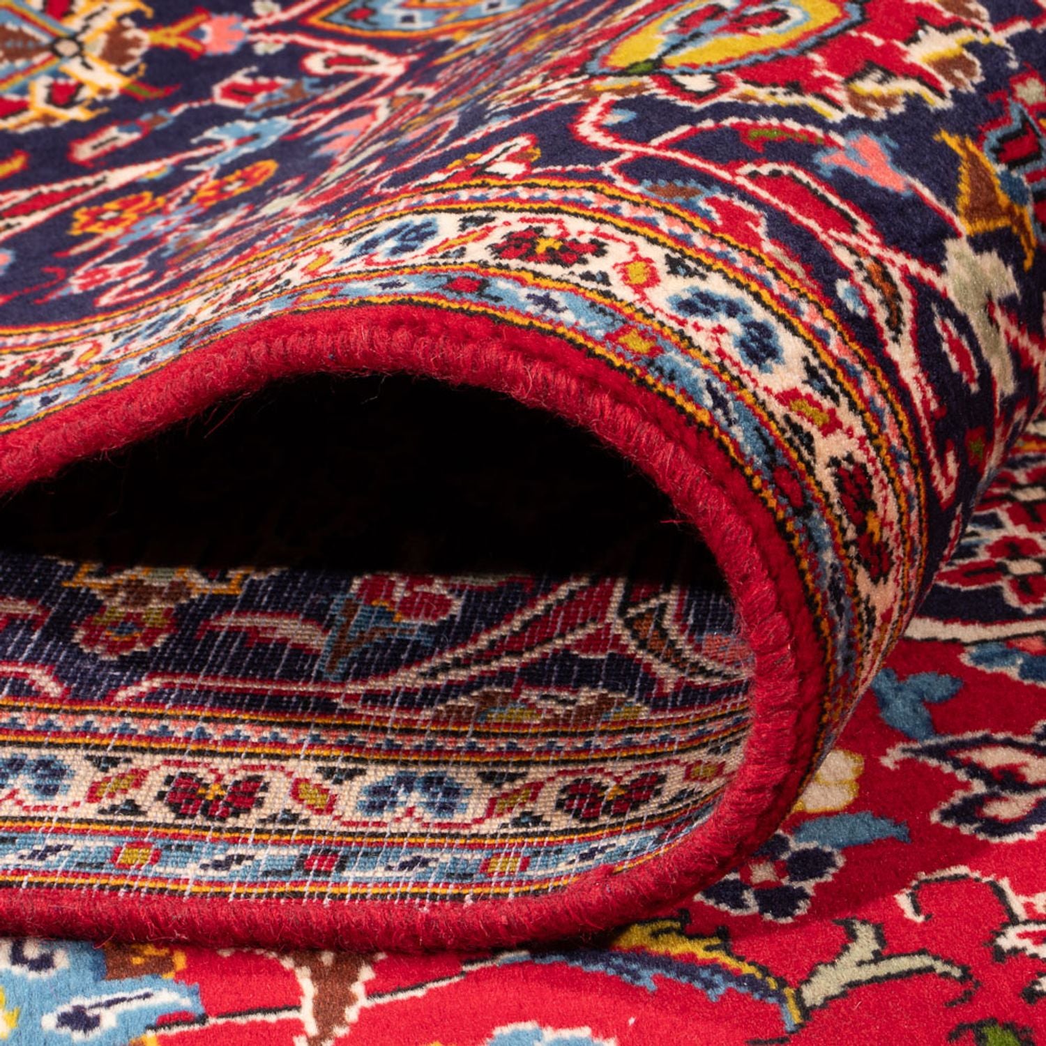 Tapis persan - Keshan - 300 x 200 cm - rouge