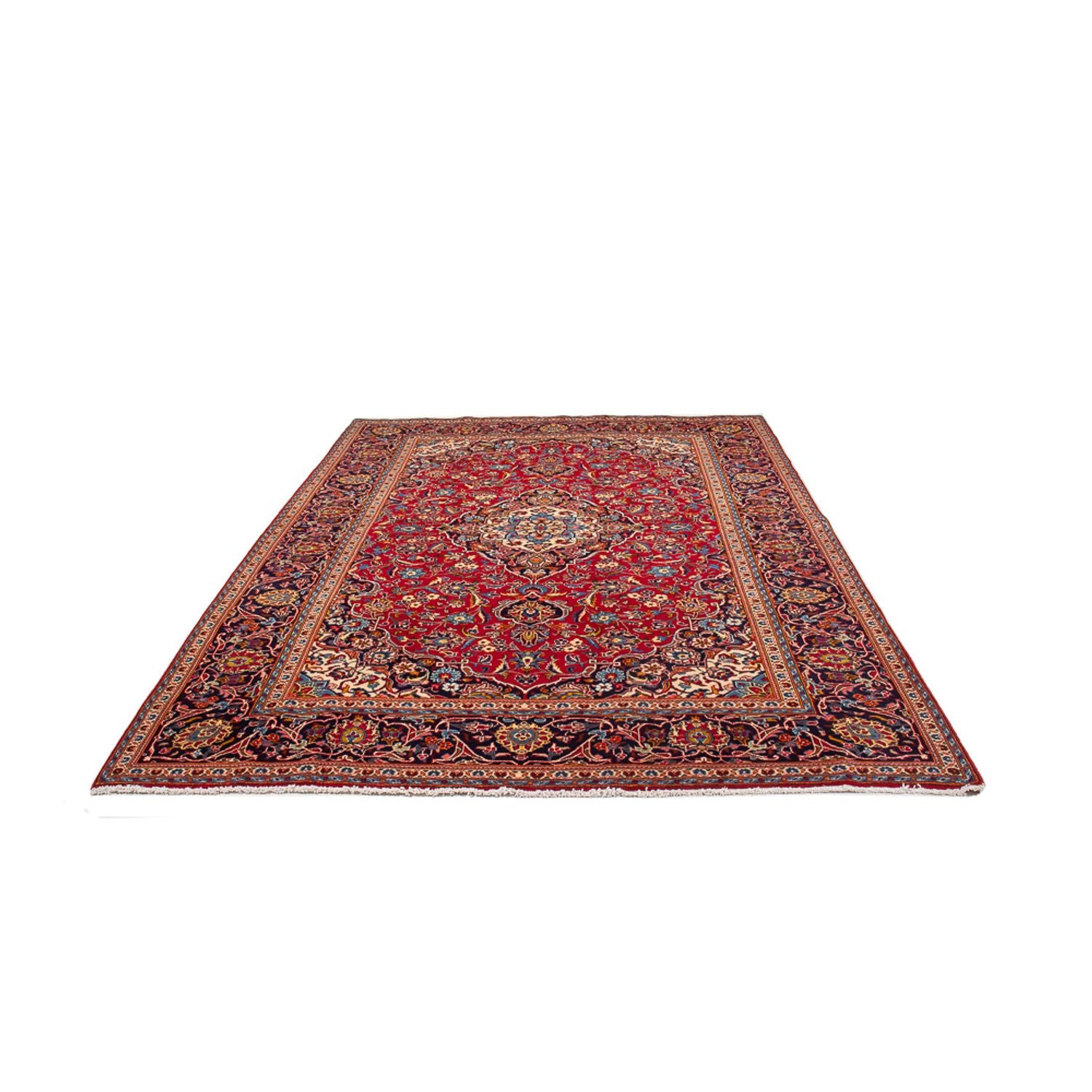 Tapis persan - Keshan - 300 x 200 cm - rouge
