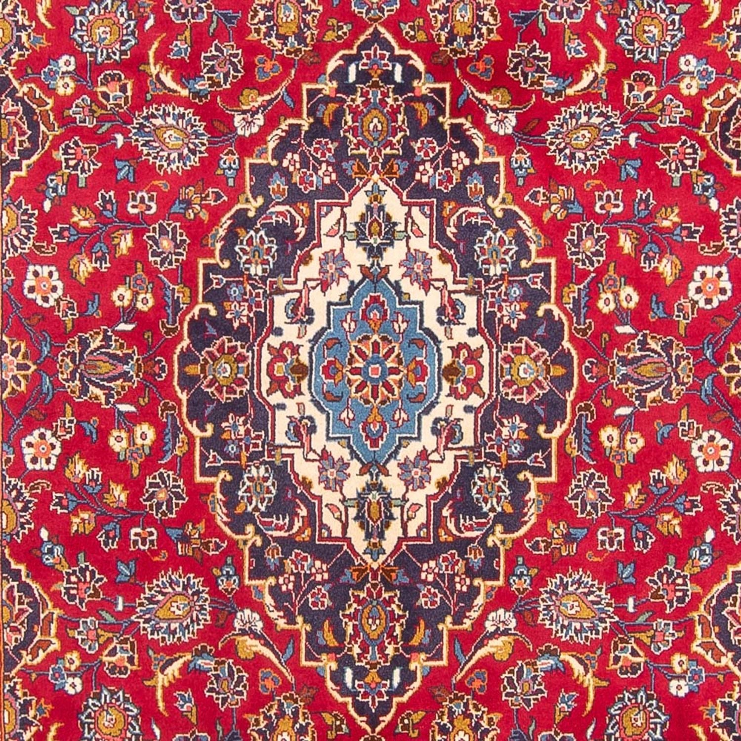 Tapis persan - Keshan - 302 x 200 cm - rouge