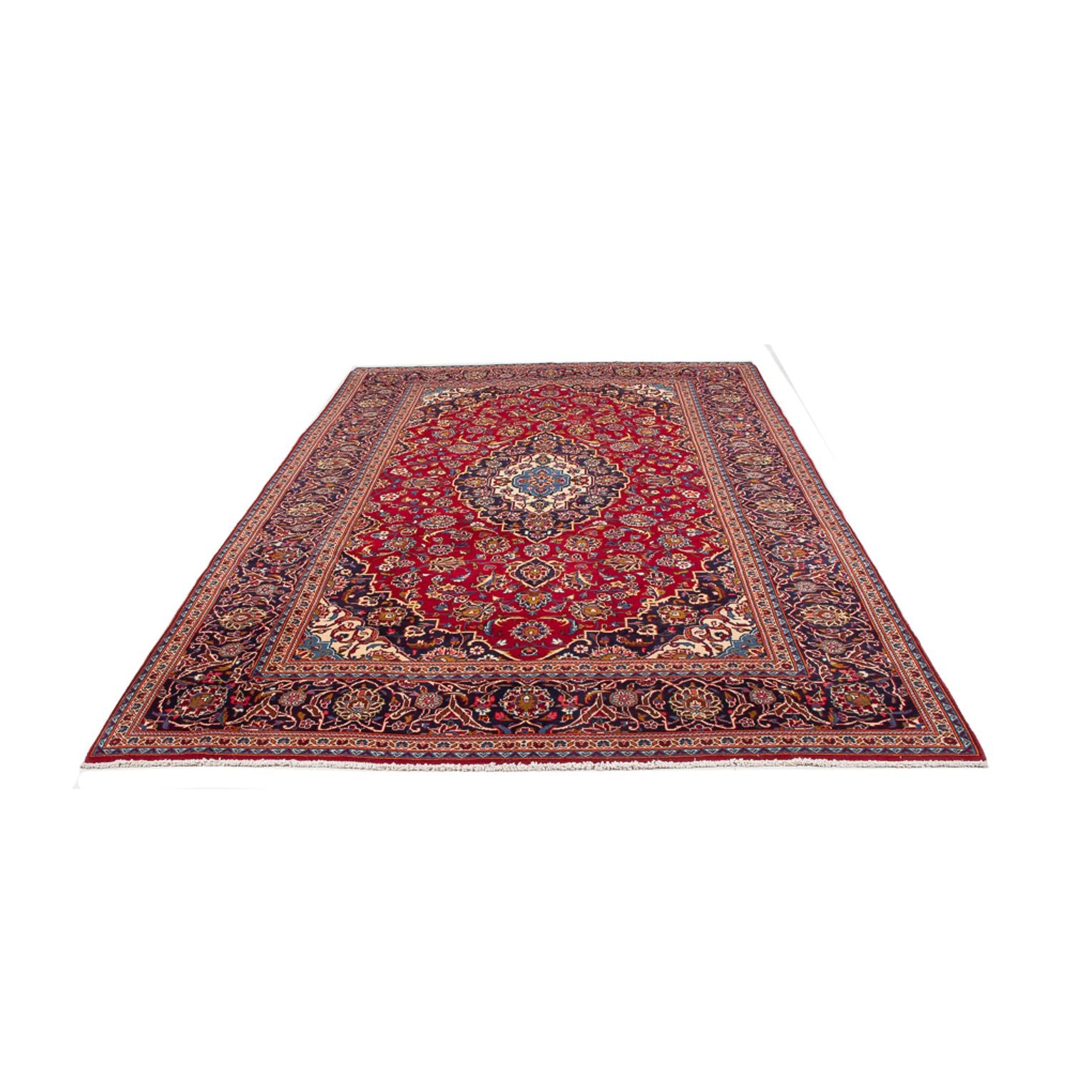 Tapis persan - Keshan - 302 x 200 cm - rouge