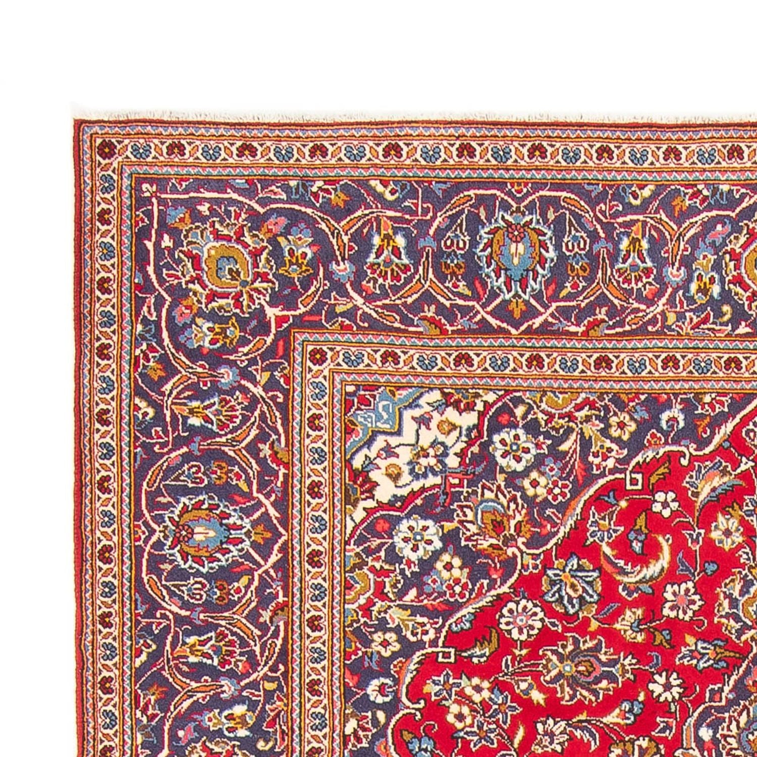 Tapis persan - Keshan - 307 x 198 cm - rouge