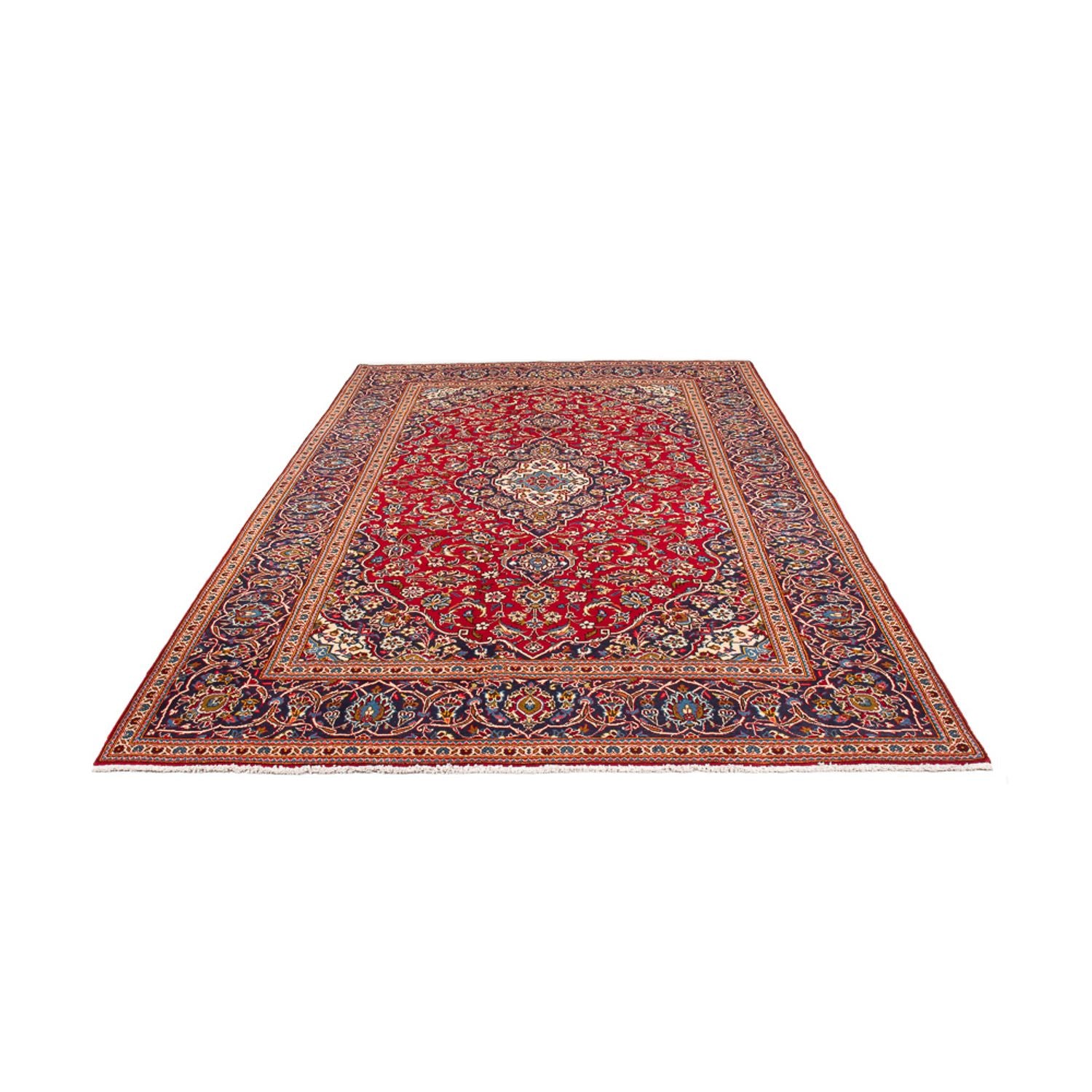 Tapis persan - Keshan - 307 x 198 cm - rouge