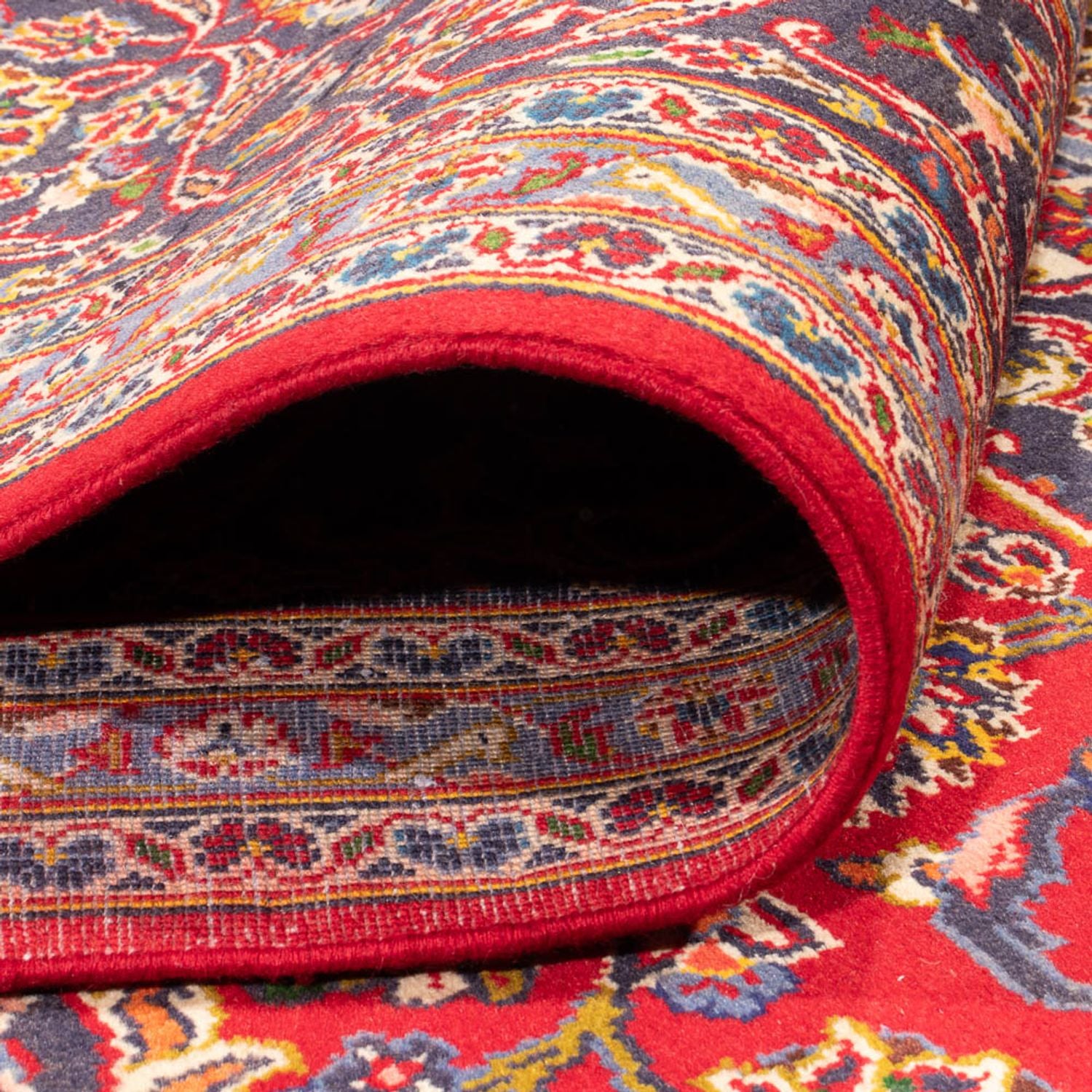 Tapis persan - Keshan - 304 x 200 cm - rouge