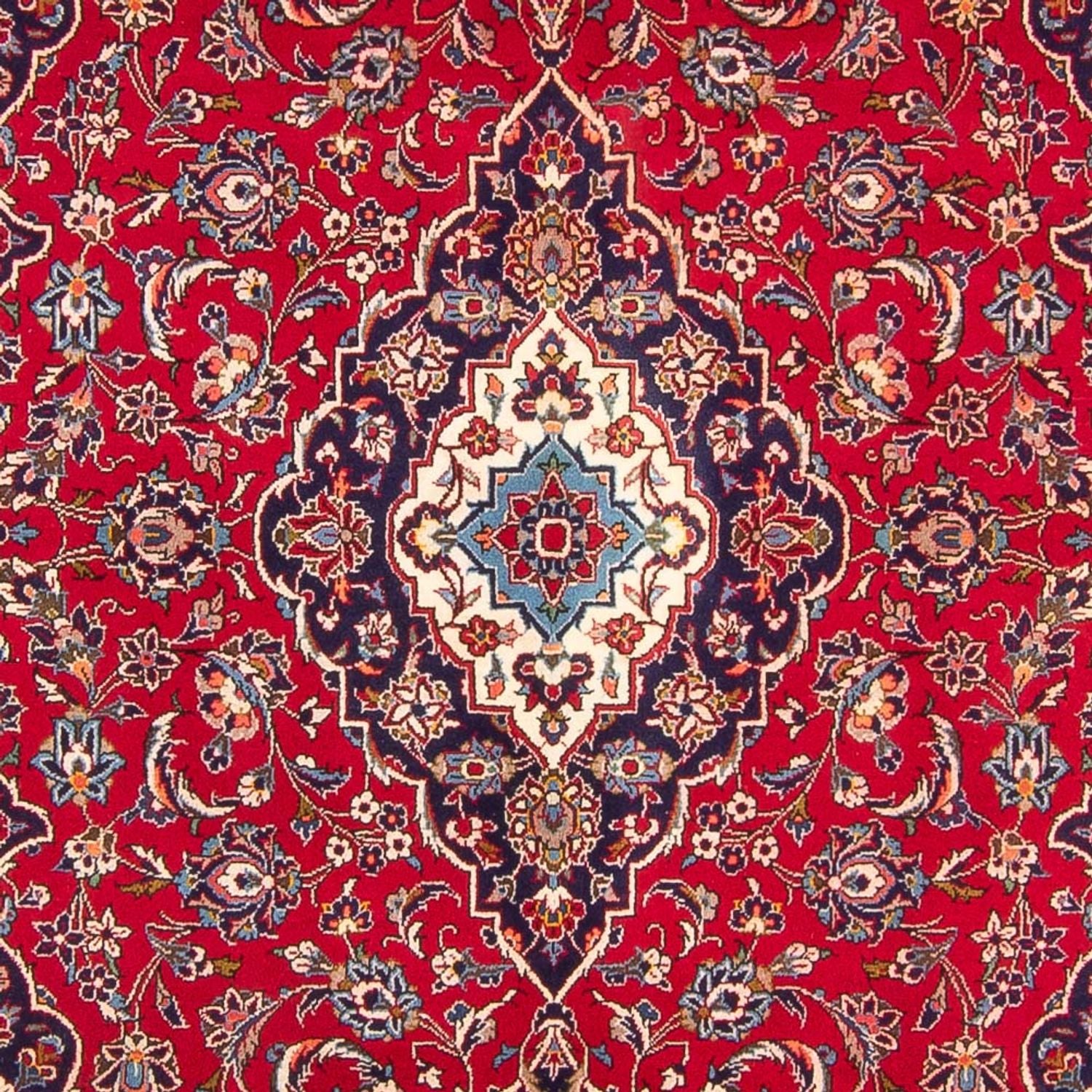 Tapis persan - Keshan - 302 x 202 cm - rouge