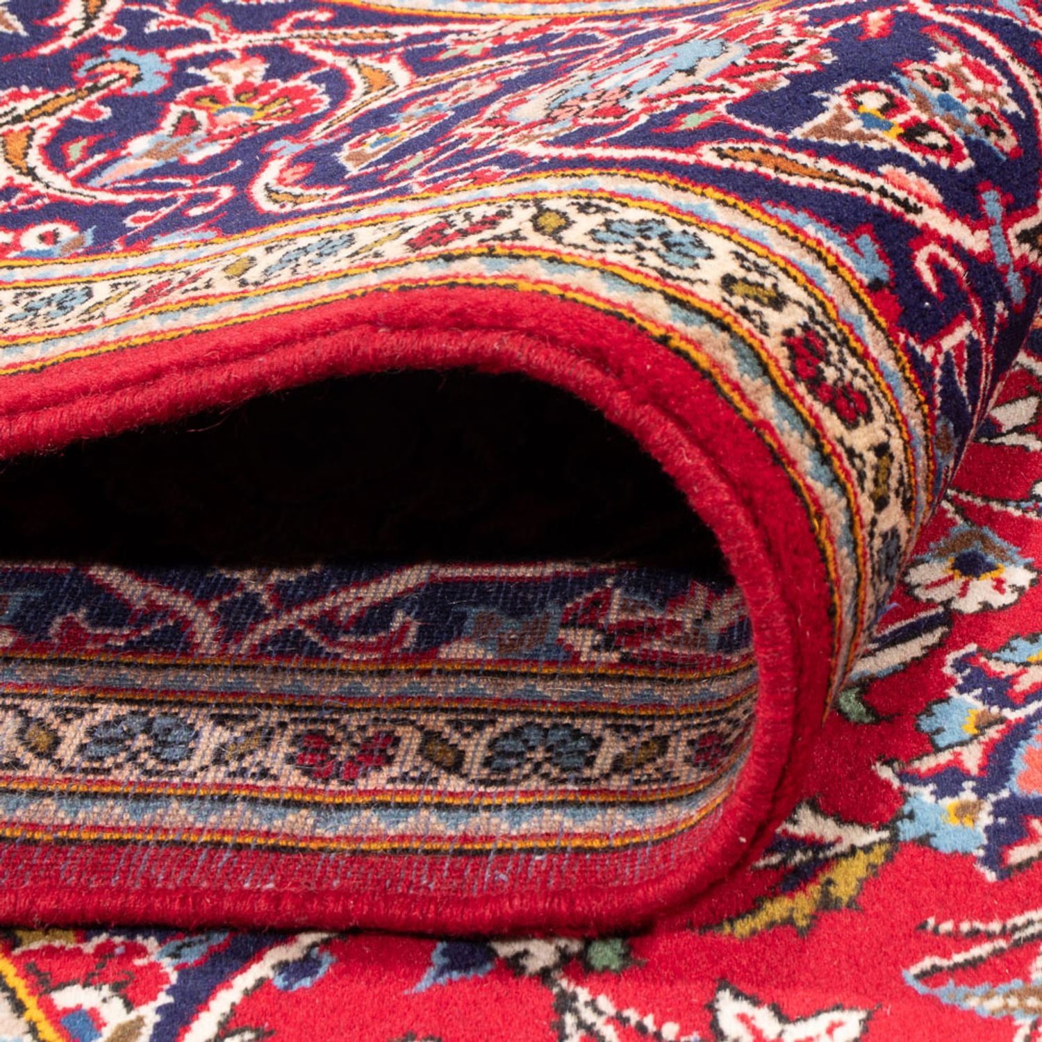 Tapis persan - Keshan - 302 x 202 cm - rouge
