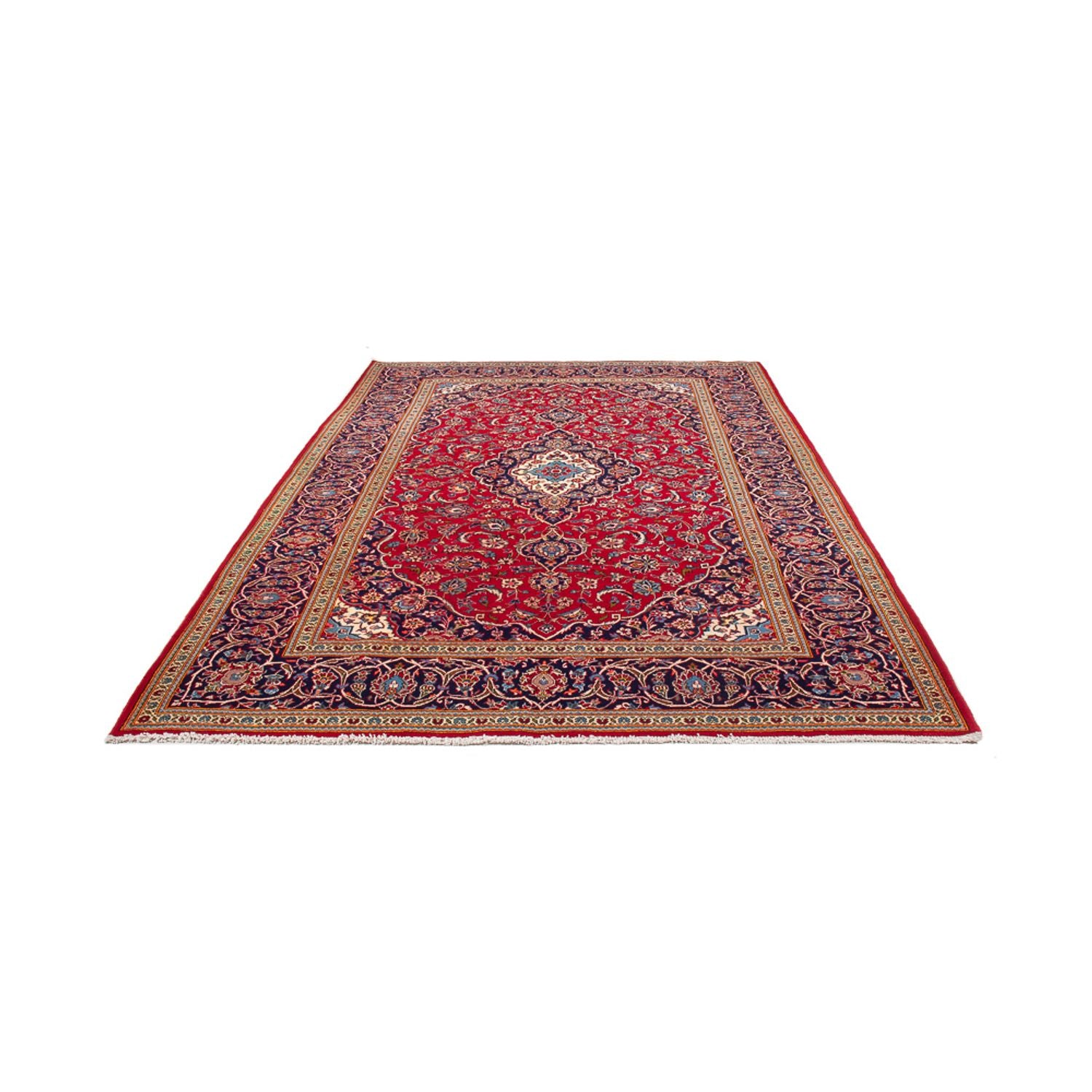 Tapis persan - Keshan - 302 x 202 cm - rouge