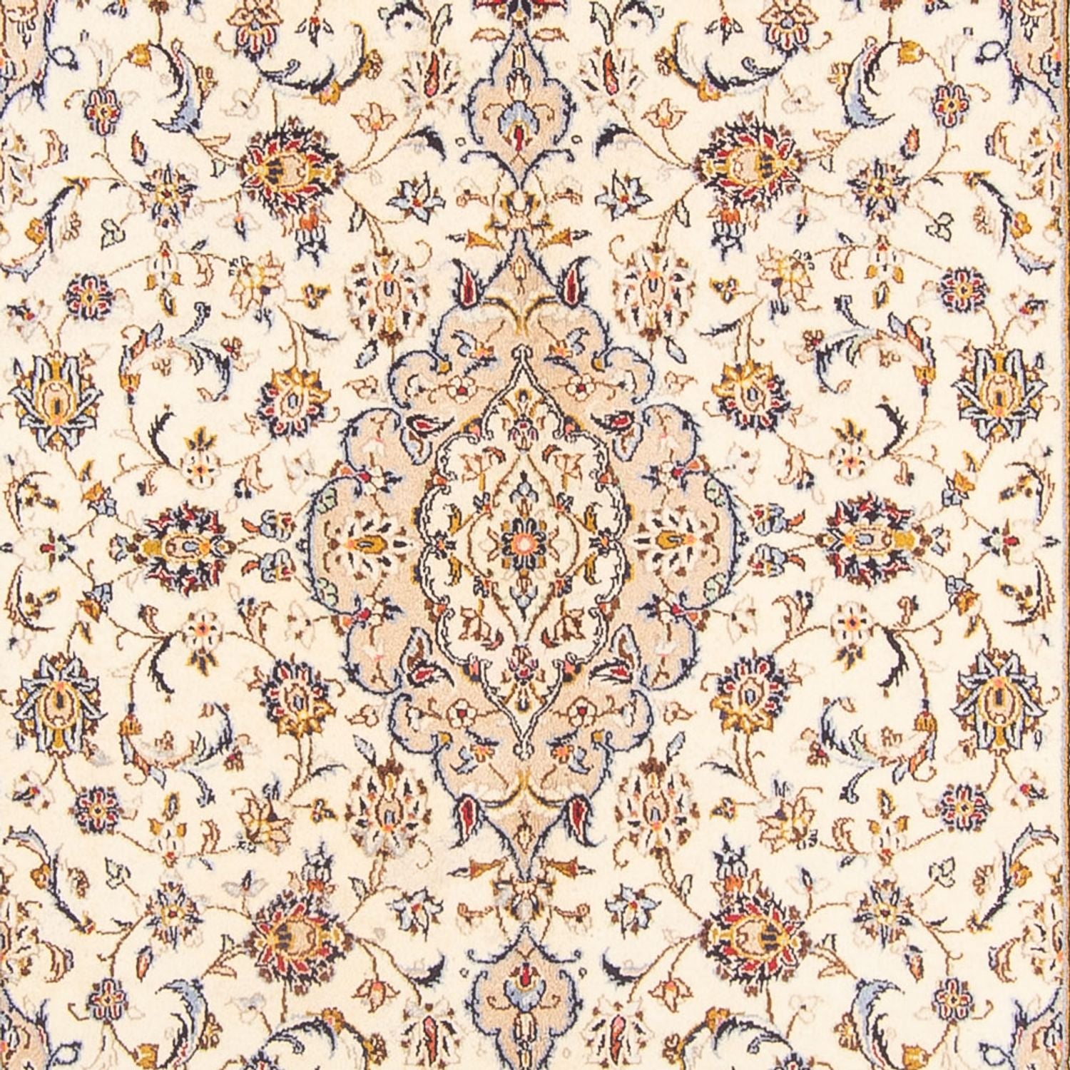 Tapis persan - Keshan - 310 x 197 cm - crème
