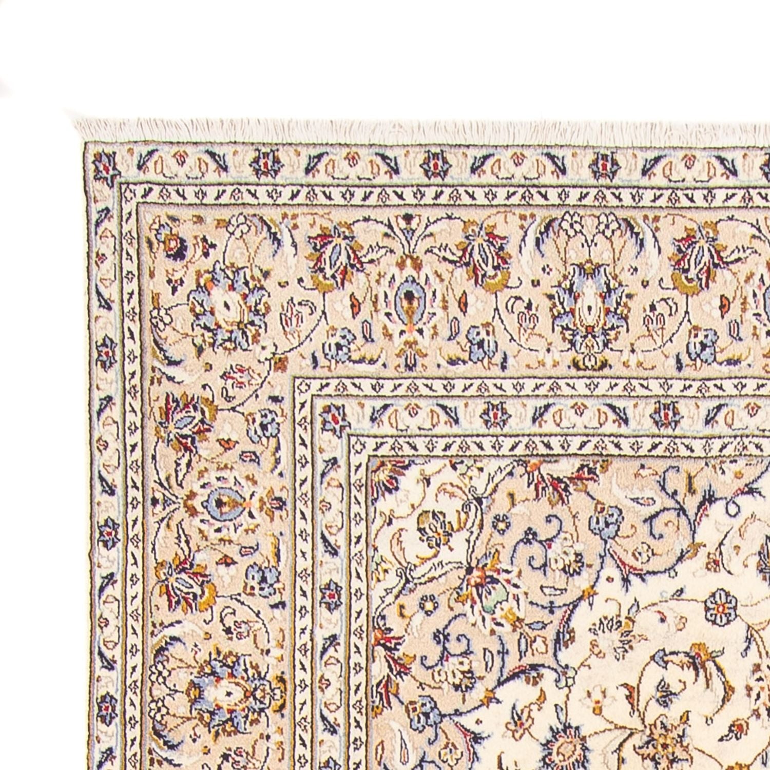 Tapis persan - Keshan - 310 x 197 cm - crème