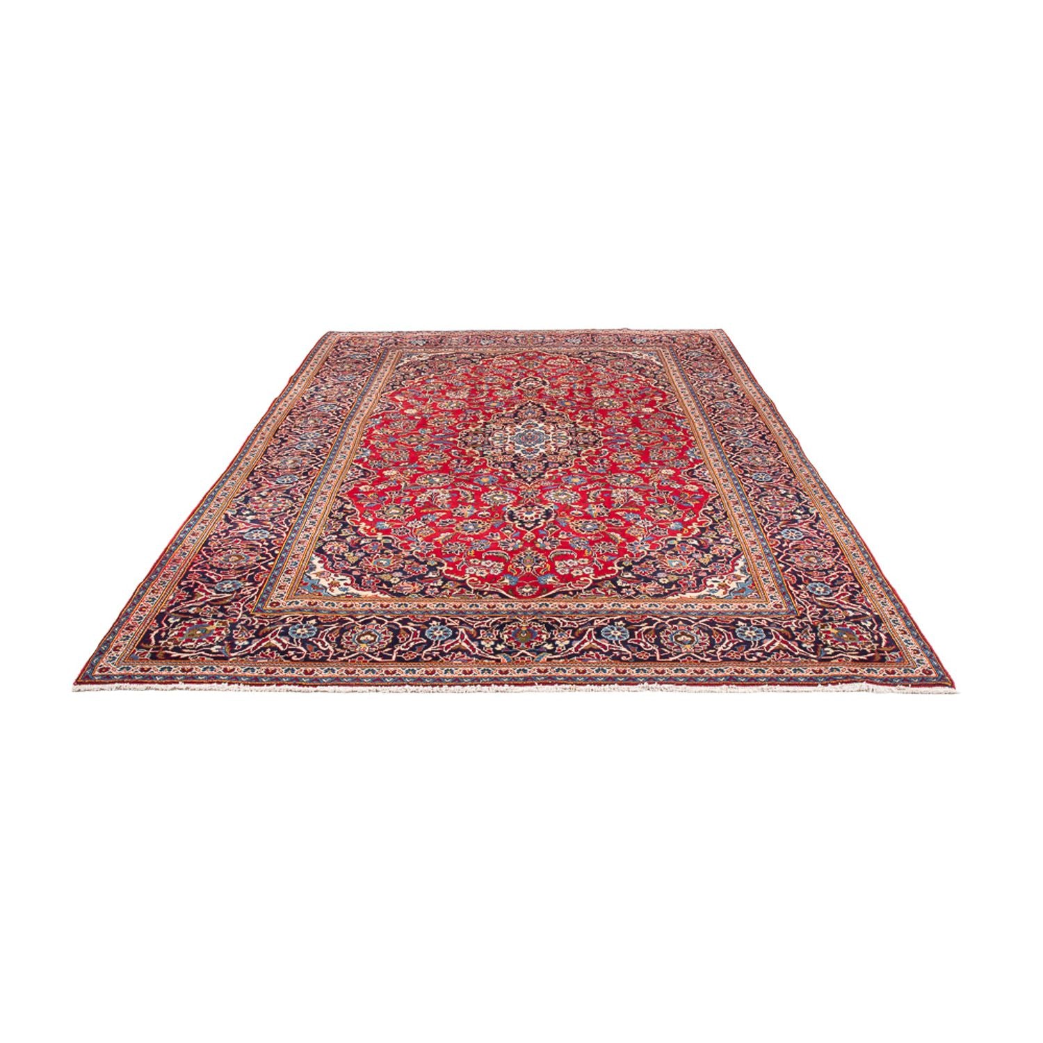 Tapis persan - Keshan - 303 x 202 cm - rouge