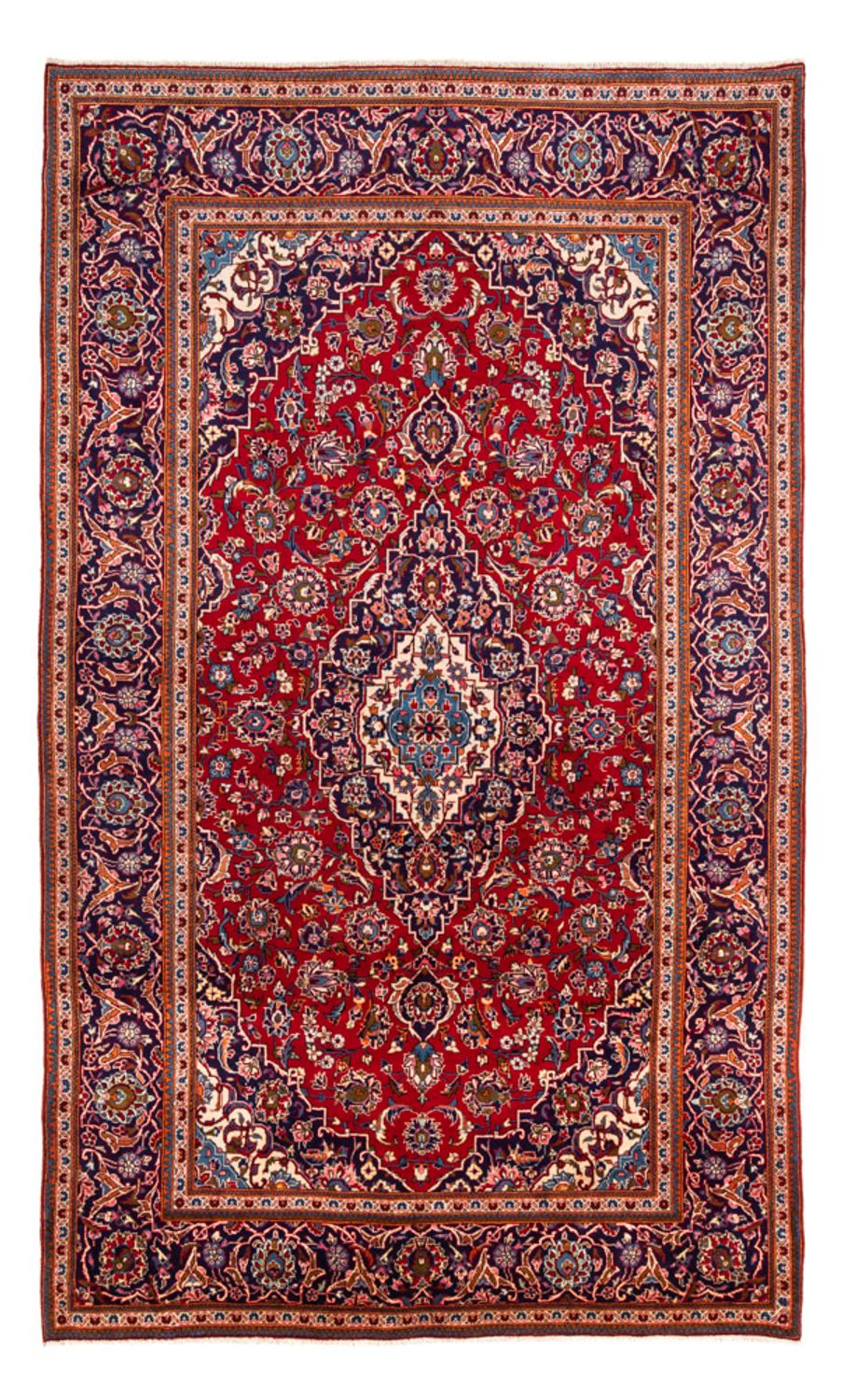 Tapis persan - Keshan - 306 x 200 cm - rouge
