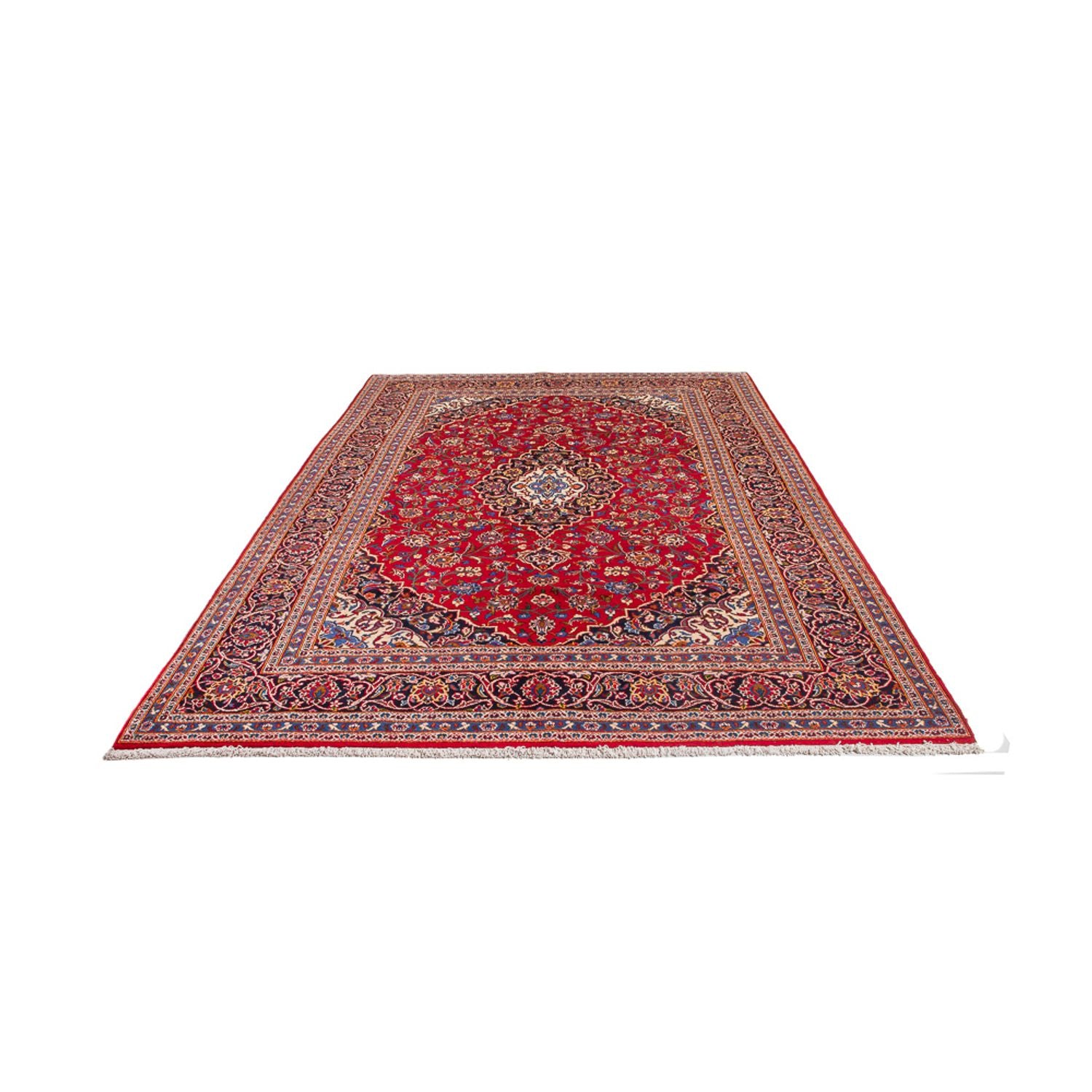 Tapis persan - Keshan - 306 x 200 cm - rouge