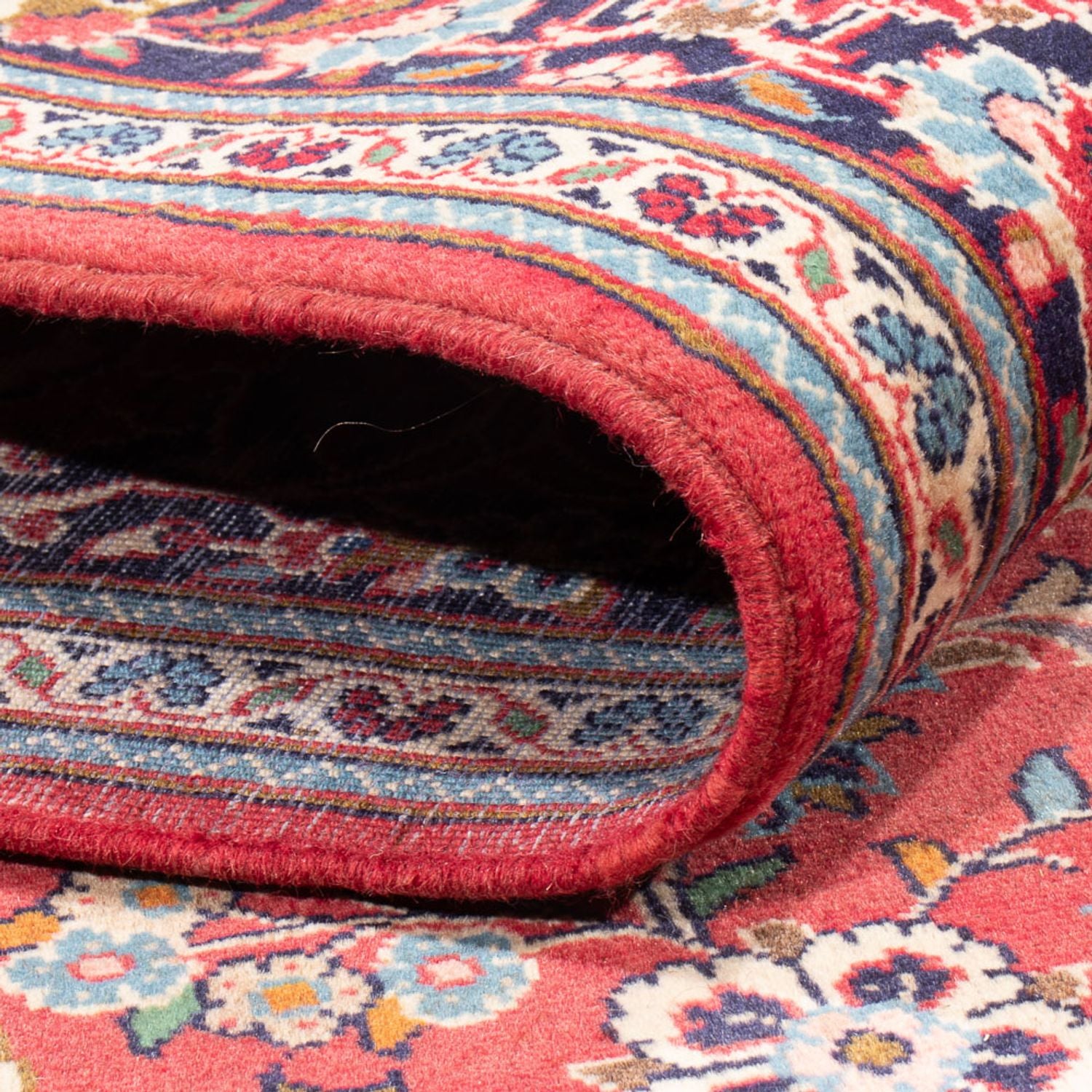Tapis persan - Keshan - 310 x 198 cm - rouge