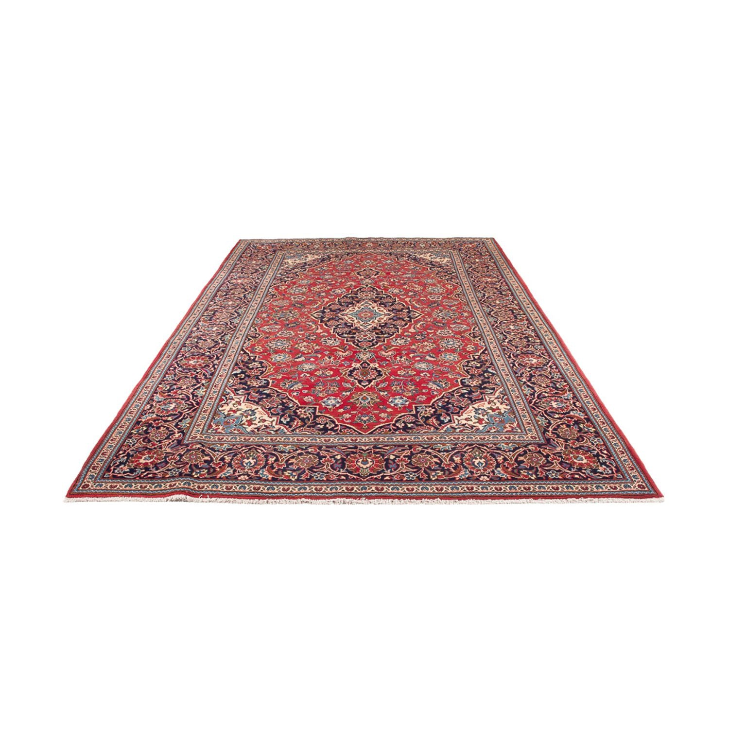 Tapis persan - Keshan - 310 x 198 cm - rouge